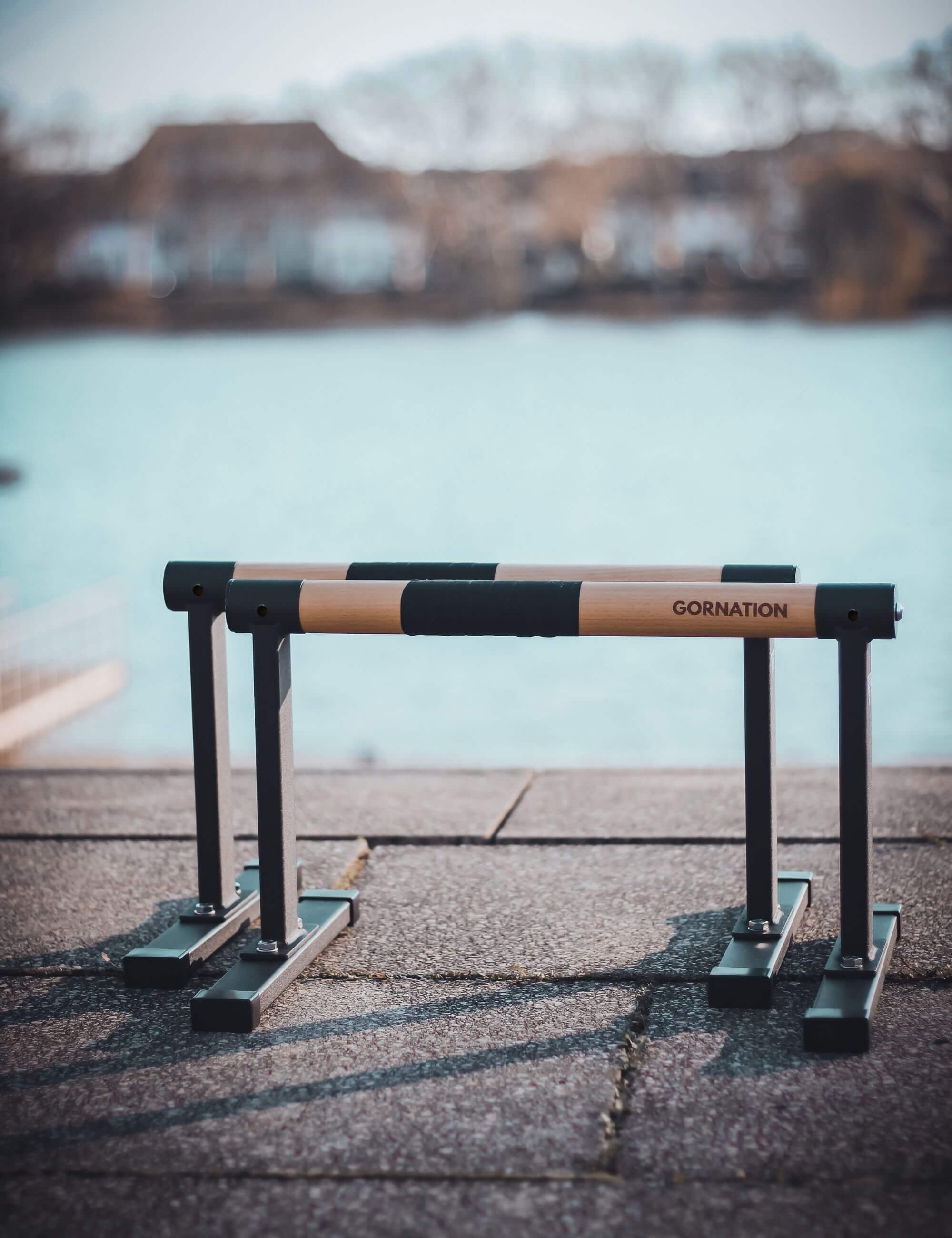 Black Parallettes Tape for Gymnastics & CrossFit Training - Perfect for Home Workouts and Strength Exercises