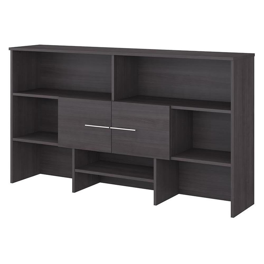 Bush Business Furniture Office 500 72W Desk Hutch in Storm Gray - Premium Home Office Desk Organizer for Workspace & Study Room