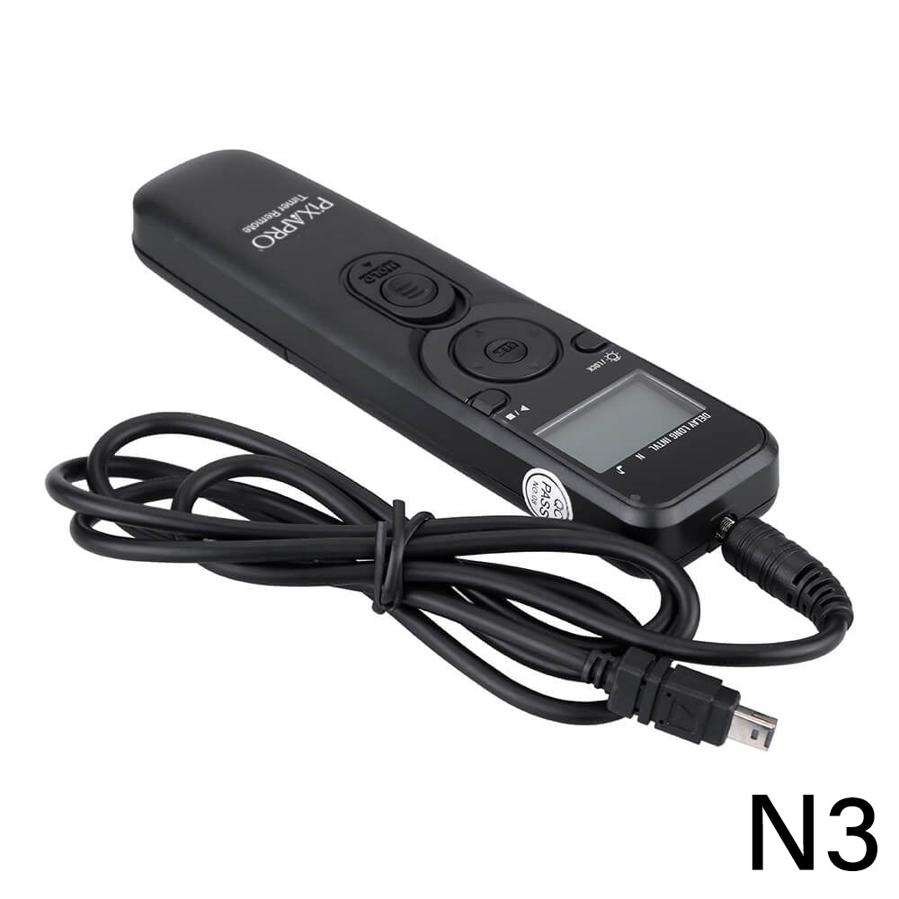 Universal Digital Timer Remote Shutter Release Trigger for DSLR Cameras - Wireless Shutter Control for Photography & Time-Lapse - Compatible with Canon Nikon Sony (Great for Outdoor, Studio & Night Photography)