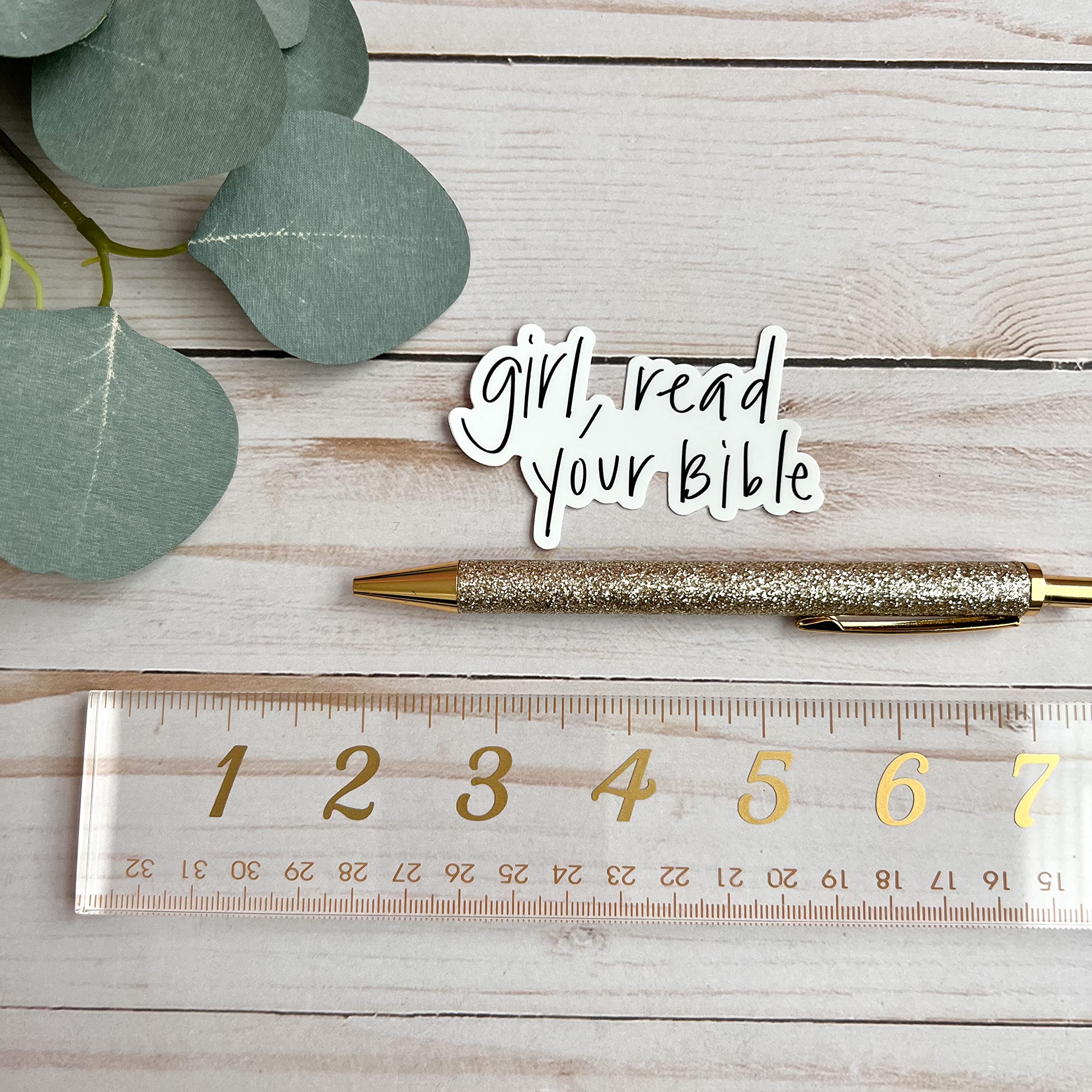 Faith Stickers for Hydro Flask & Laptop - Bible Verse Christian Decals for Water Bottles, Journals - Inspirational Jesus & God Quotes - Perfect for Bible Study, Church, School & Daily Motivation