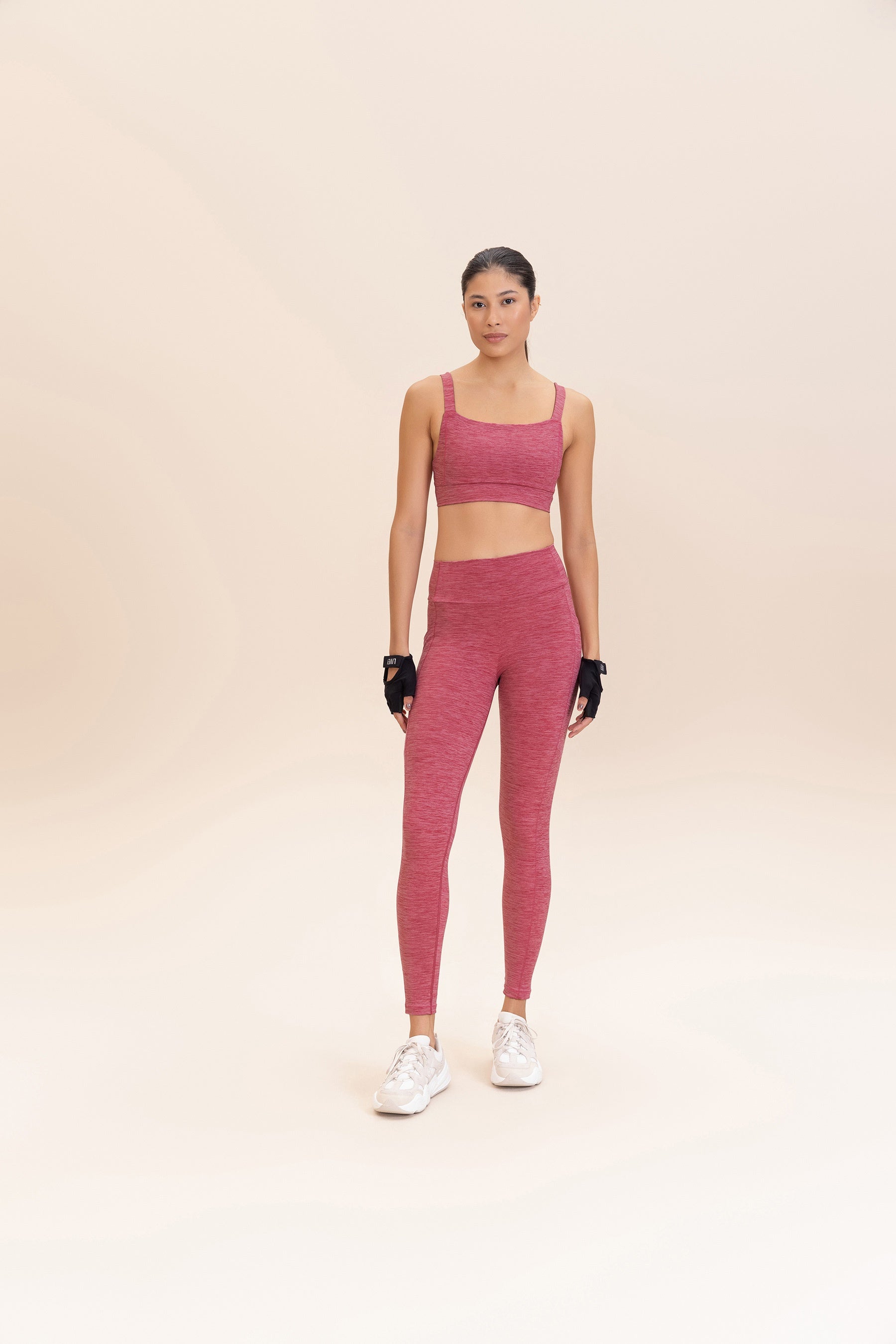 High-Performance Cross Melange Sports Bra for Women - Moisture-Wicking, Supportive & Comfortable - Perfect for Yoga, Running & Gym Workouts