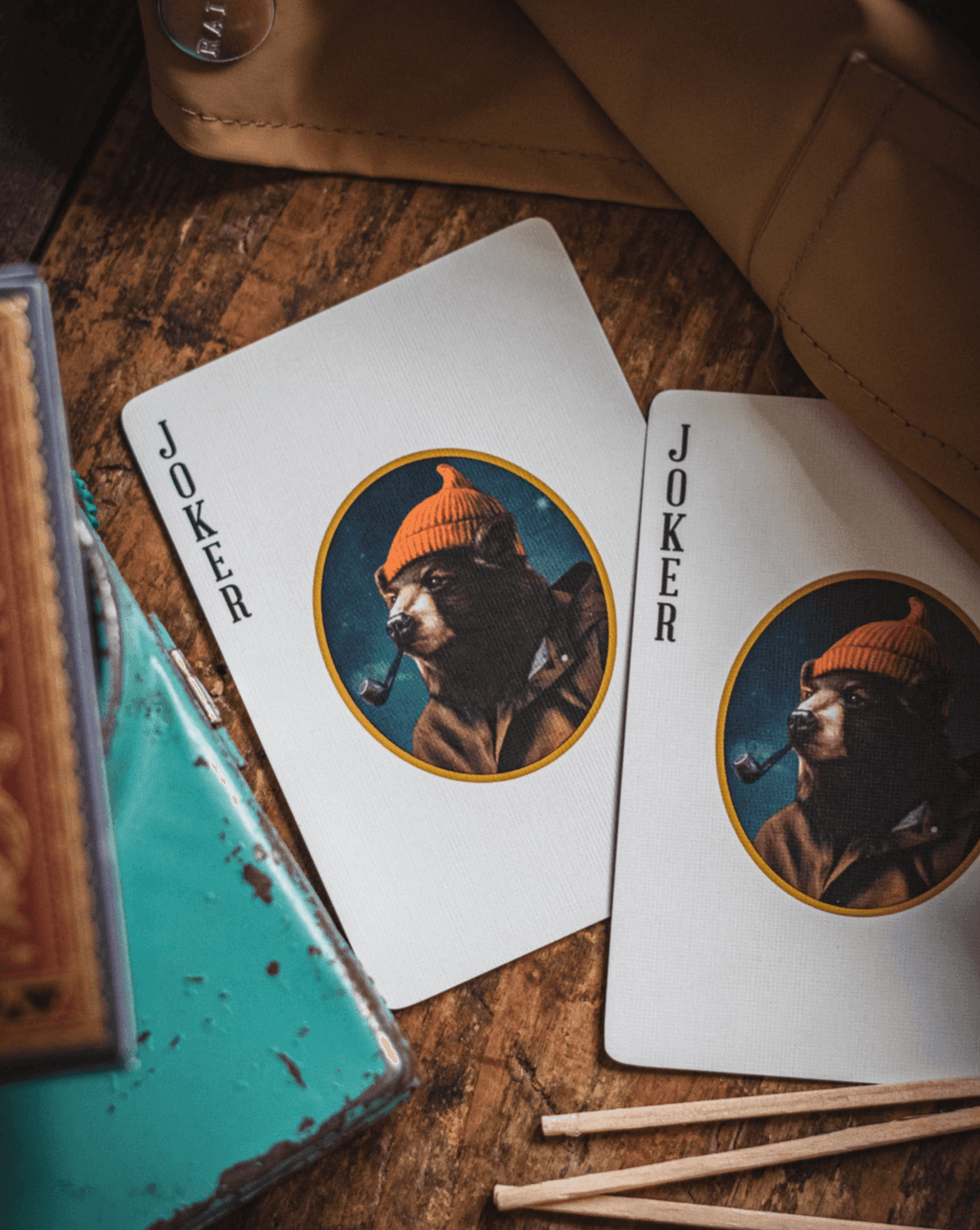 Premium KODIAK Playing Cards by Dan & Dave - Professional Poker & Magic Trick Deck for Cardistry, Games & Collectors