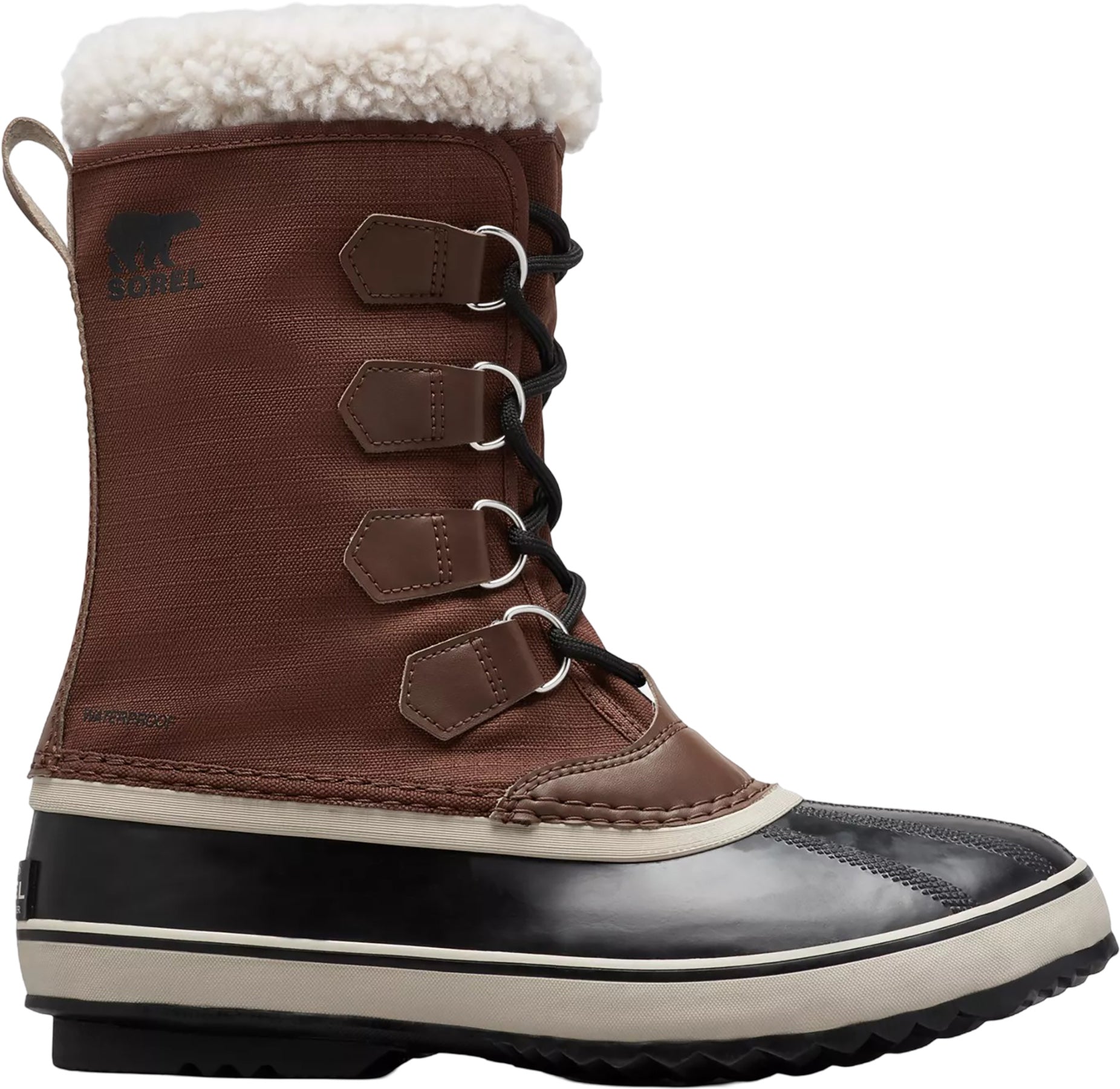 1964 PAC Men's Waterproof Nylon Boots - Durable & Comfortable for Outdoor Hiking, Hunting & Work - Black