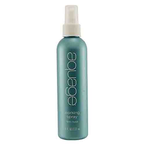 Aquage Working Hair Spray 8 oz - Strong Hold Styling Spray for All Hair Types, Perfect for Volume, Texture & All-Day Hold