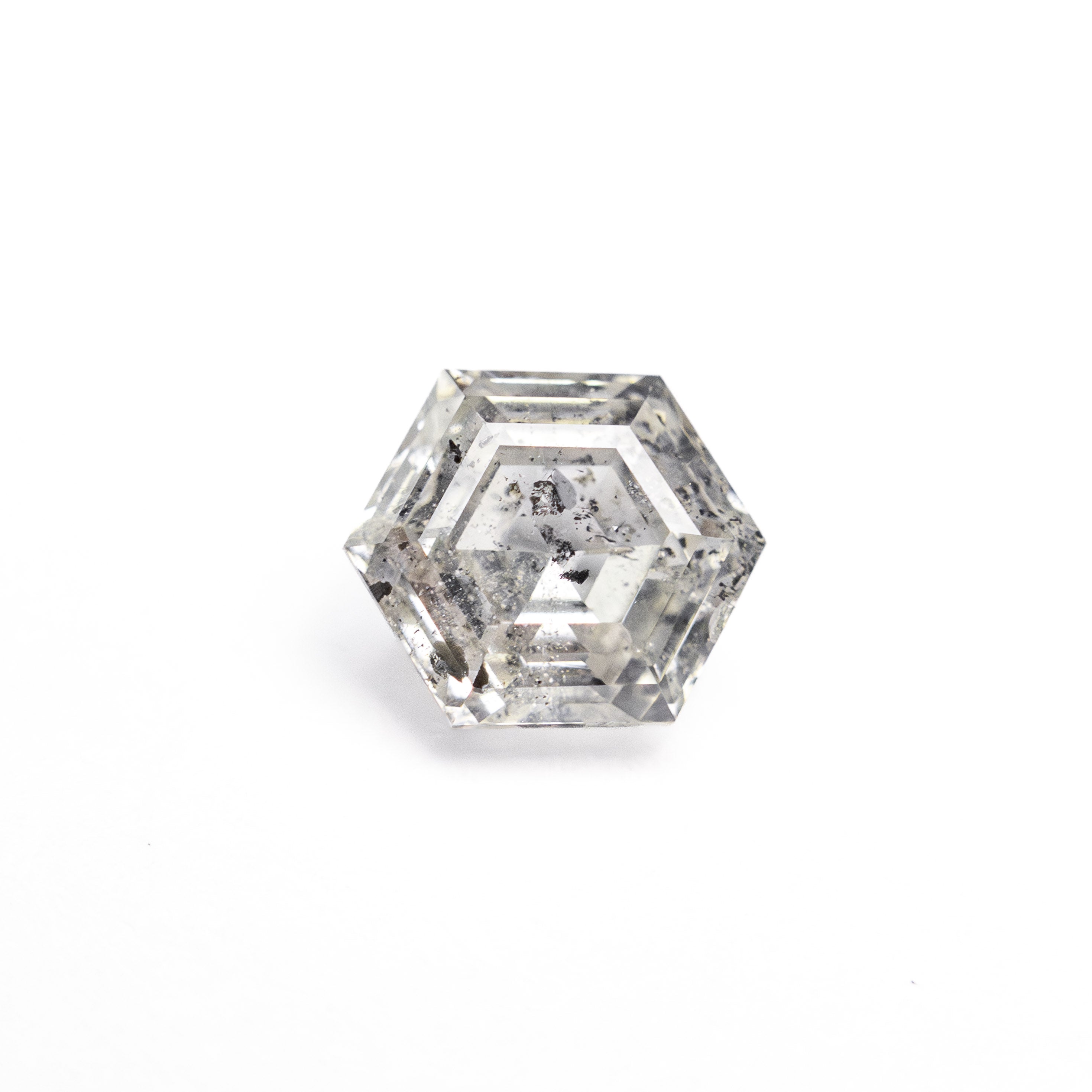 0.83ct Hexagon Step Cut Loose Gemstone - 6.38x5.64x3.28mm Natural Diamond for Jewelry Making - Perfect for Engagement Rings & Custom Pendants