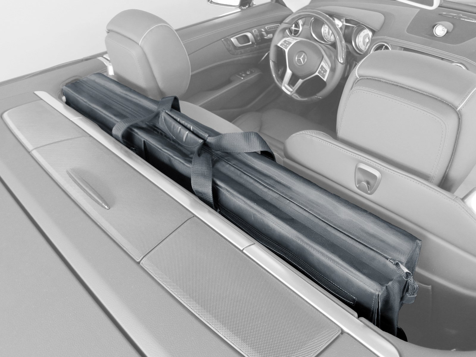 Mercedes Benz SL R231 (2012+) Rear Trunk Shelf Bag - Durable Storage Organizer for Road Trips & Travel Accessories