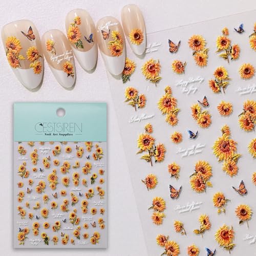 Embossed Sunflower