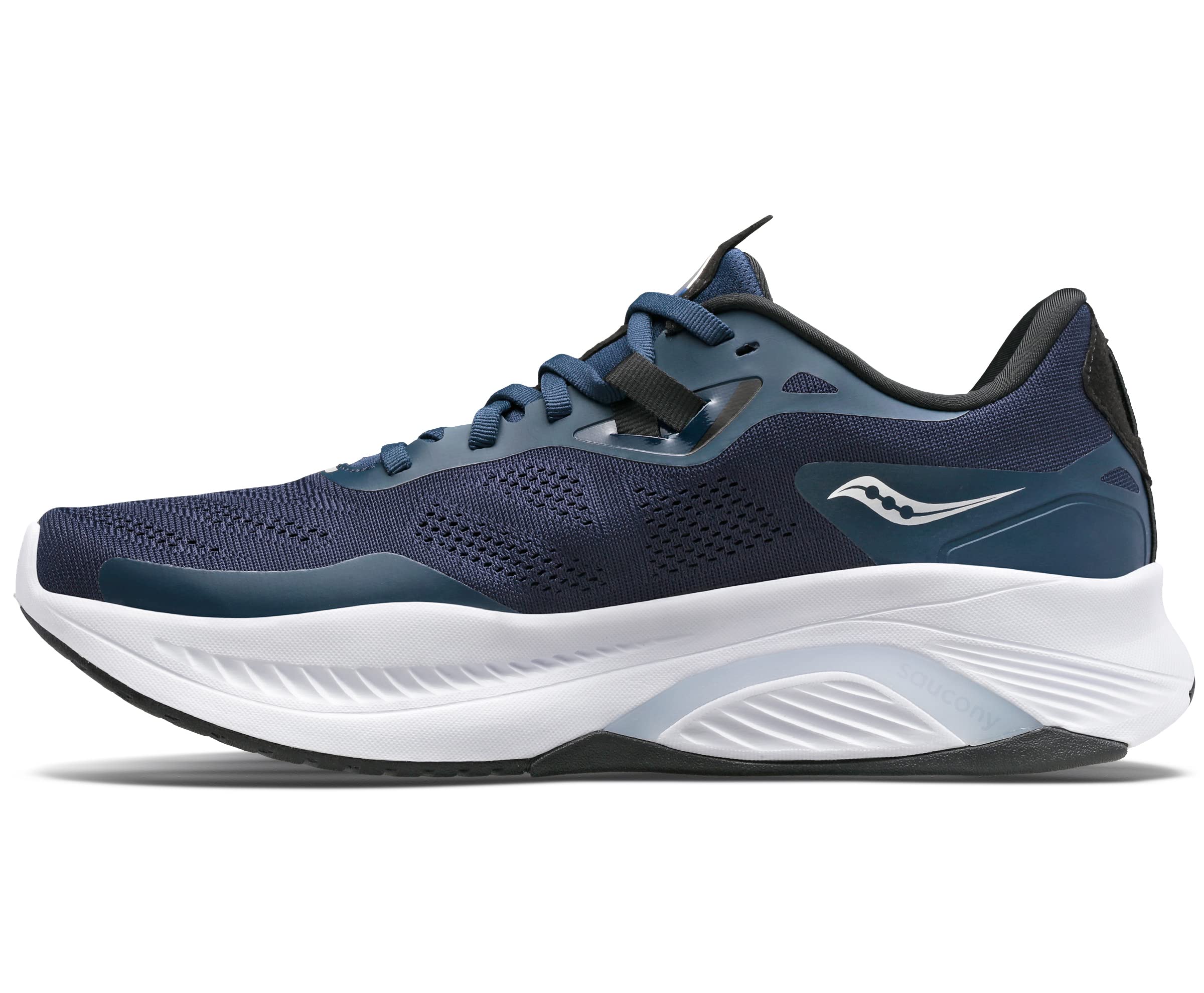 Saucony Men's Guide 15 Running Shoes - Lightweight Stability Sneakers for Road Running & Jogging | Perfect for Marathon Training & Daily Workouts