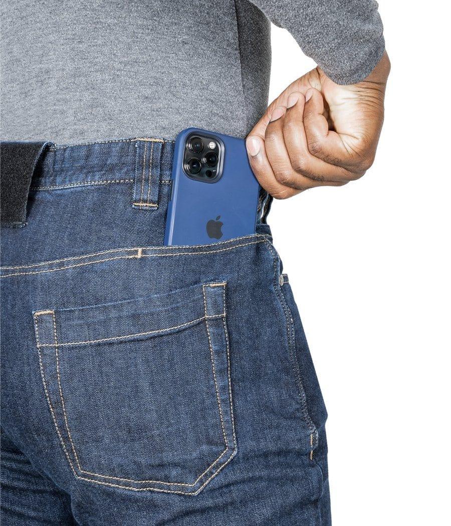 Asset Tactical Jeans for Men - Durable Military Work Pants with Stretch & Utility Pockets | Perfect for Outdoor, Hiking, Work & Tactical Operations