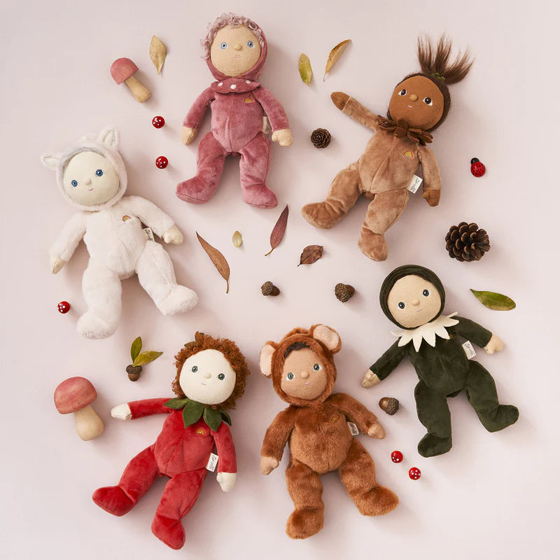 Dinky Dinkums Forest Friends Plush Toys - Adorable Animal Stuffed Animals for Kids | Perfect for Nursery Decor, Birthday Gifts & Cuddling