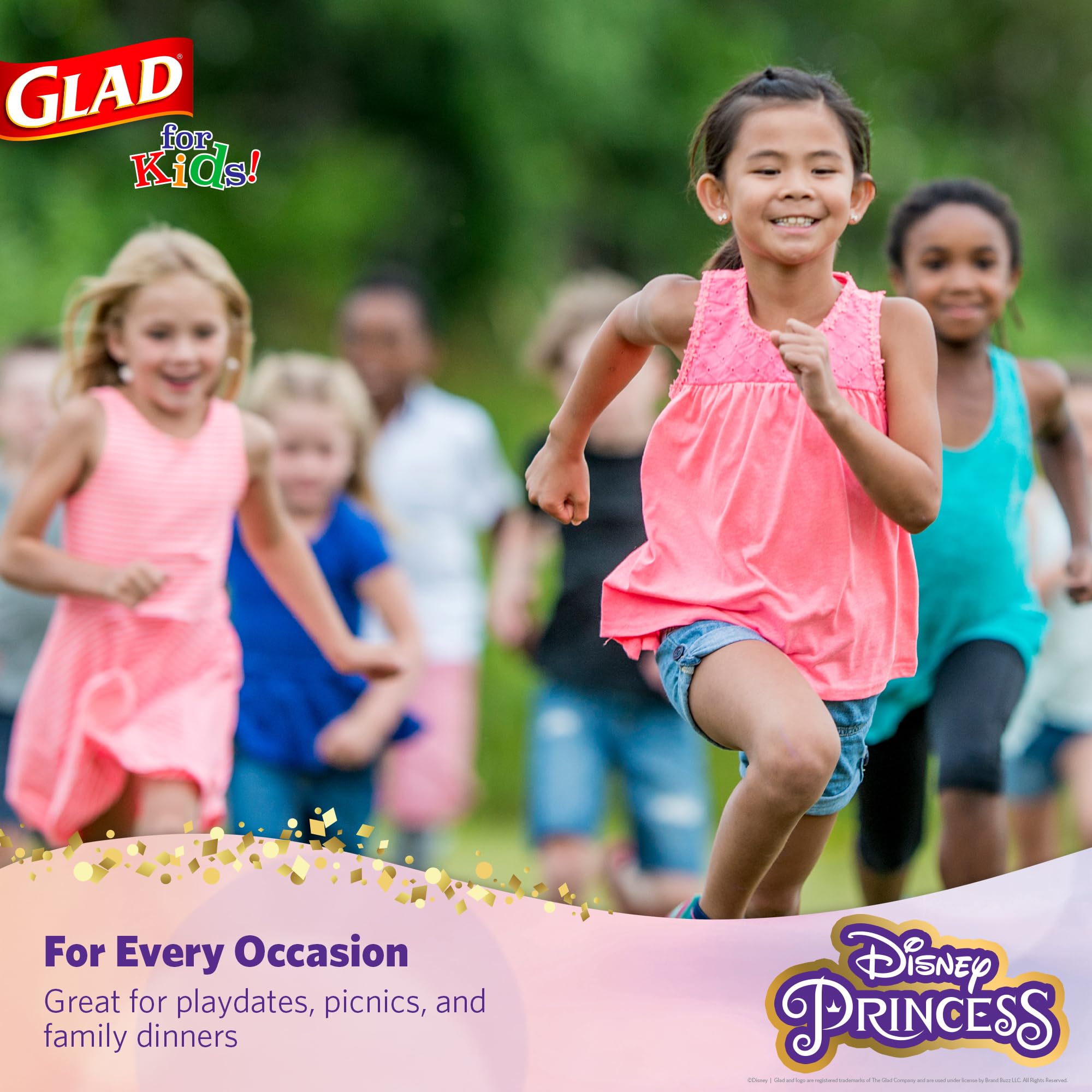 Disney Princess 9oz Paper Cups for Kids - 24 Count | BPA-Free Snack Cups for Juice, Milk & Party Favors | Durable Kid-Friendly Cups for Home, School & Birthday Parties