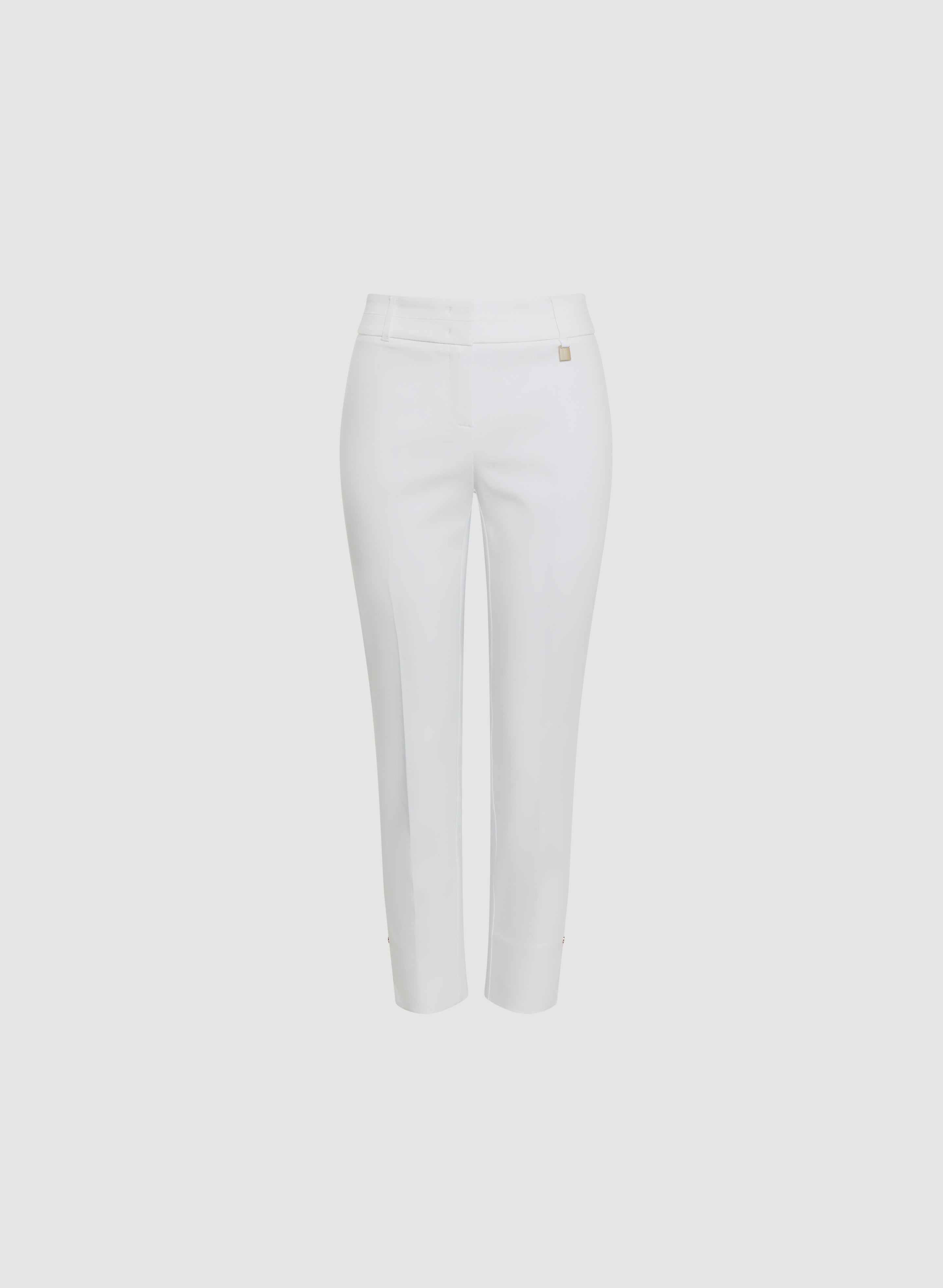 City Fit Cotton Twill Pants for Women - Comfortable Casual Trousers with Stretch Waist | Perfect for Work, Travel & Everyday Wear