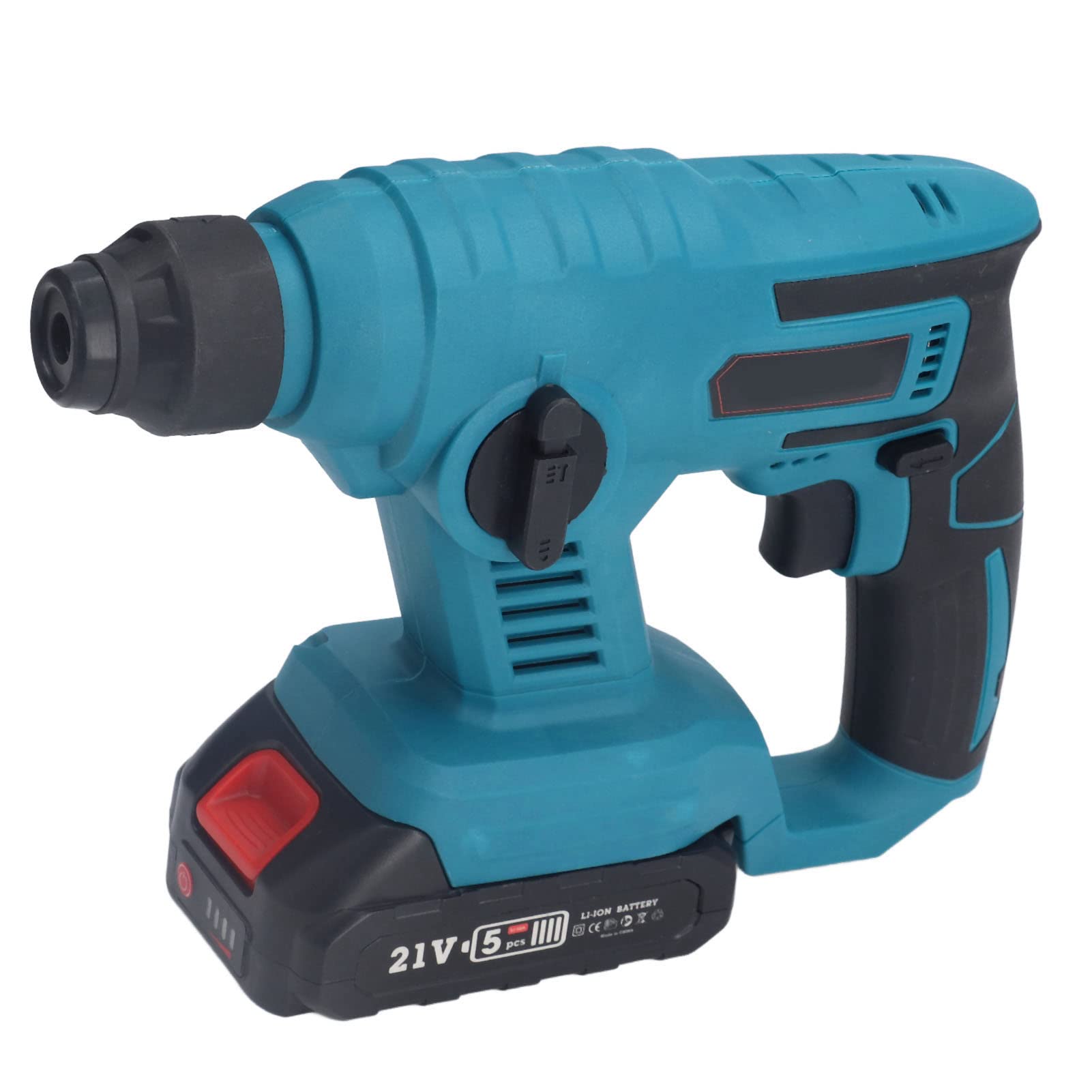 18V Cordless Drill Combo Kit with 2 Batteries - Compact Electric Drill Driver for Wood, Metal & Wall Drilling - Perfect for DIY Home Projects & Professional Construction Work