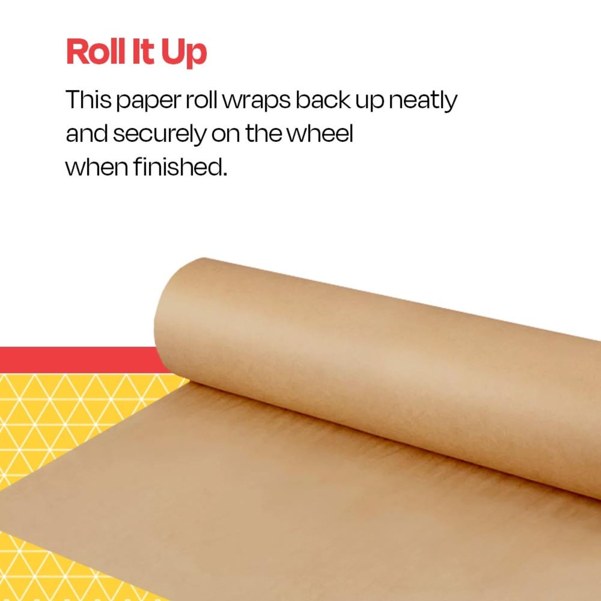 School Smart Heavy Duty Butcher Kraft Paper Roll - 50 lbs, 30