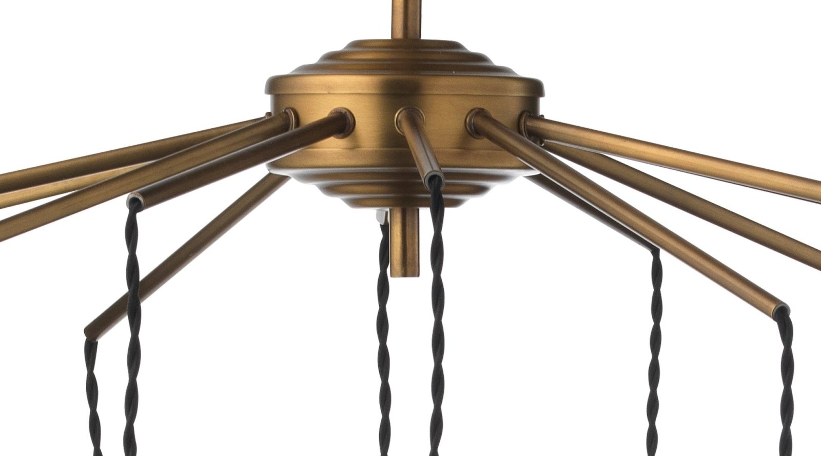 Elegant Cascade Crystal Chandelier - Modern Ceiling Lighting Fixture for Dining Room, Bedroom, or Living Room Decor