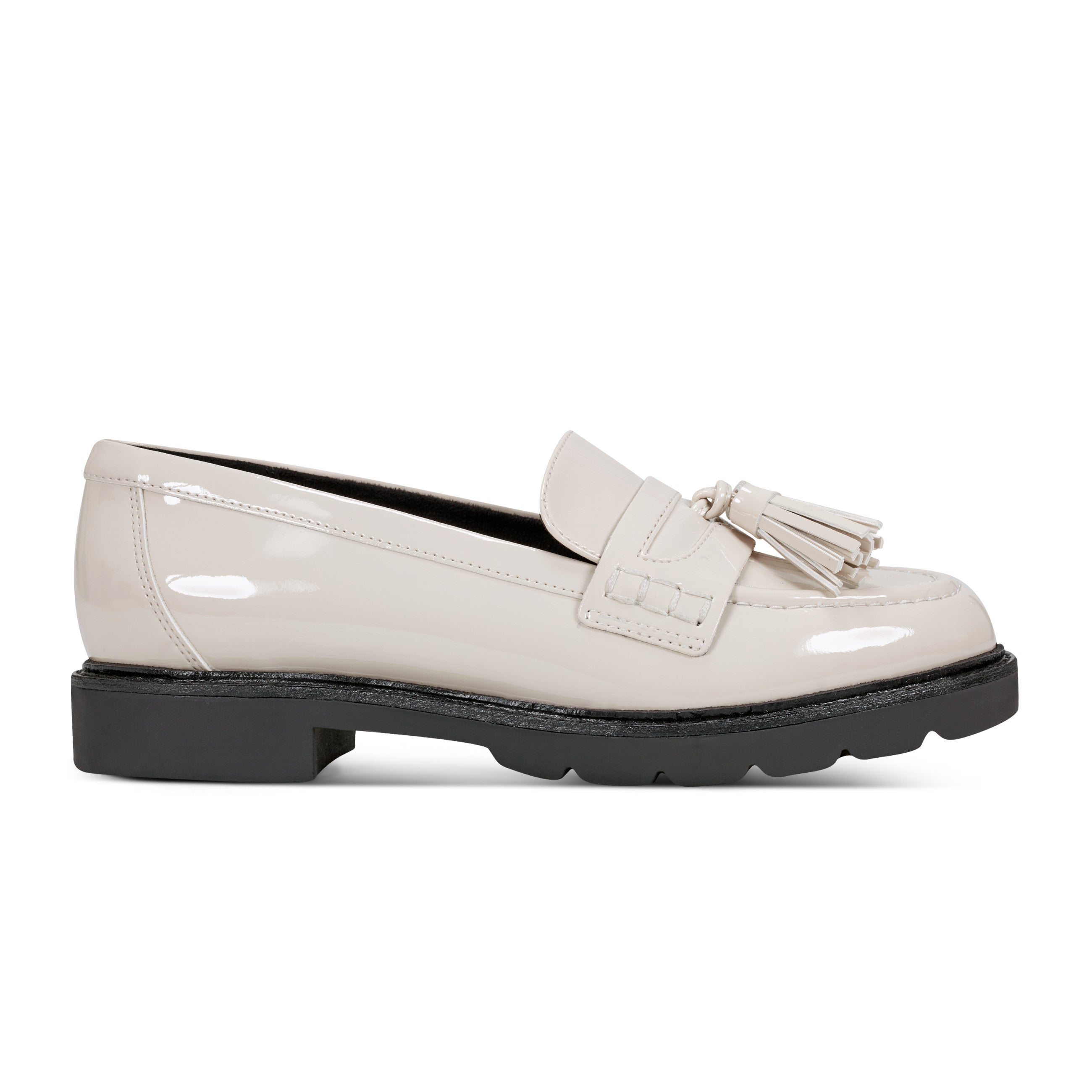 Women's Kiara Tassel Loafers - Comfortable Slip-On Shoes for Work, Office & Casual Outfits | Elegant Flat Shoes for Women