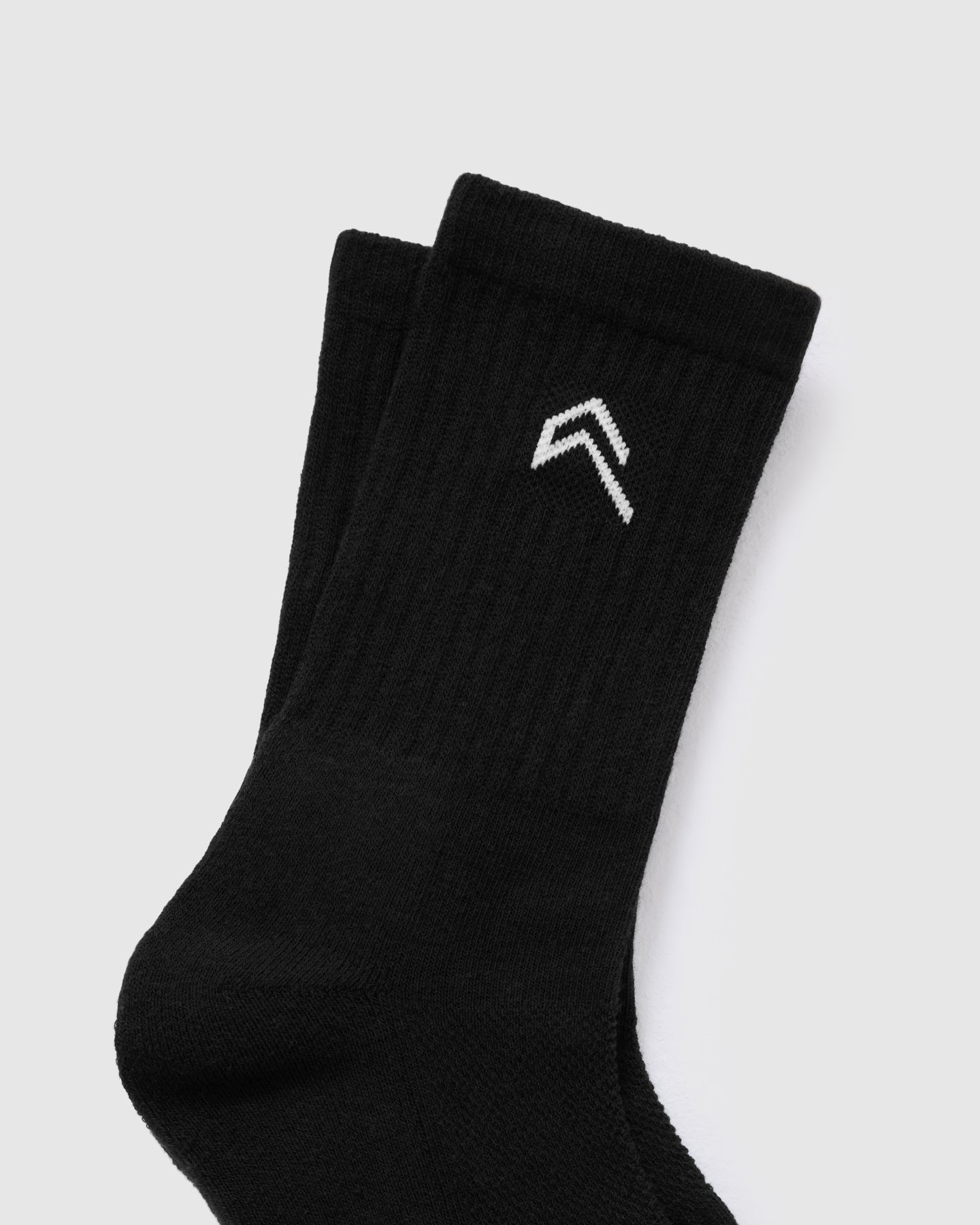 3 Pack Black Crew Socks for Men & Women - Comfortable Everyday Casual Socks for Work, Gym, and Daily Wear