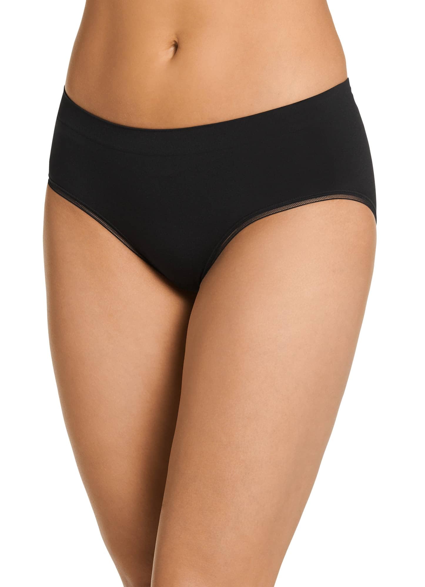 Jockey Women's Seamless No Show Underwear - Breathable & Comfortable Hipster Panties for Everyday Wear, Workout & Yoga