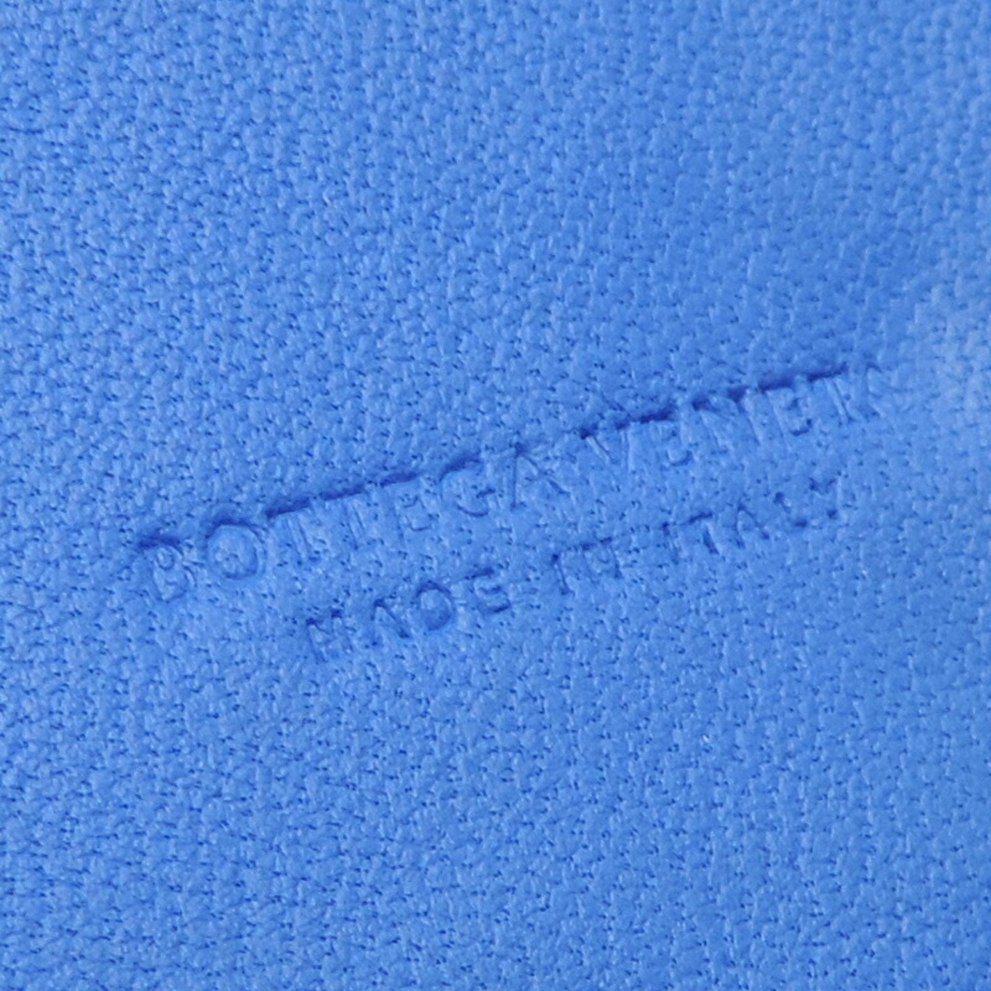 Premium Blue Leather Intrecciato Wallet for Men - Slim RFID Blocking Bifold Wallet with Money Clip - Perfect for Travel, Business & Everyday Use