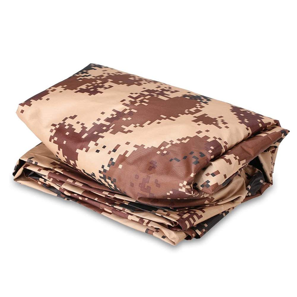 Universal Camouflage Kayak Canoe Boat Cover - Waterproof UV Resistant Dust Protection for Fishing Boats, Kayaks & Canoes (8 Sizes, Multiple Colors) - Perfect for Outdoor Storage, Travel & Marine Protection