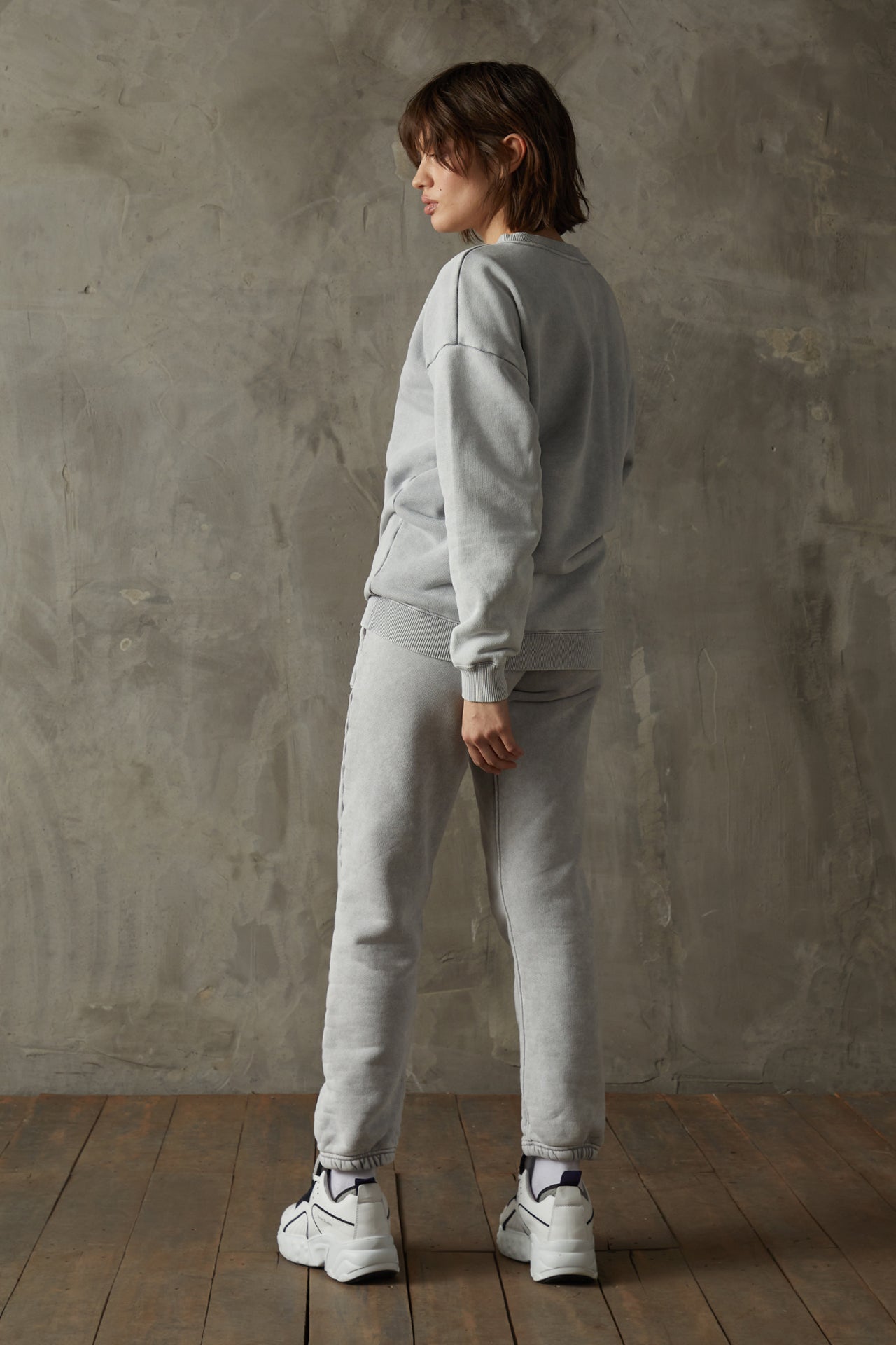 530 Washed Stone Grey Sweatshirt for Men & Women | Premium Cotton Pullover Hoodie | Casual Streetwear, Loungewear & Outdoor Activities