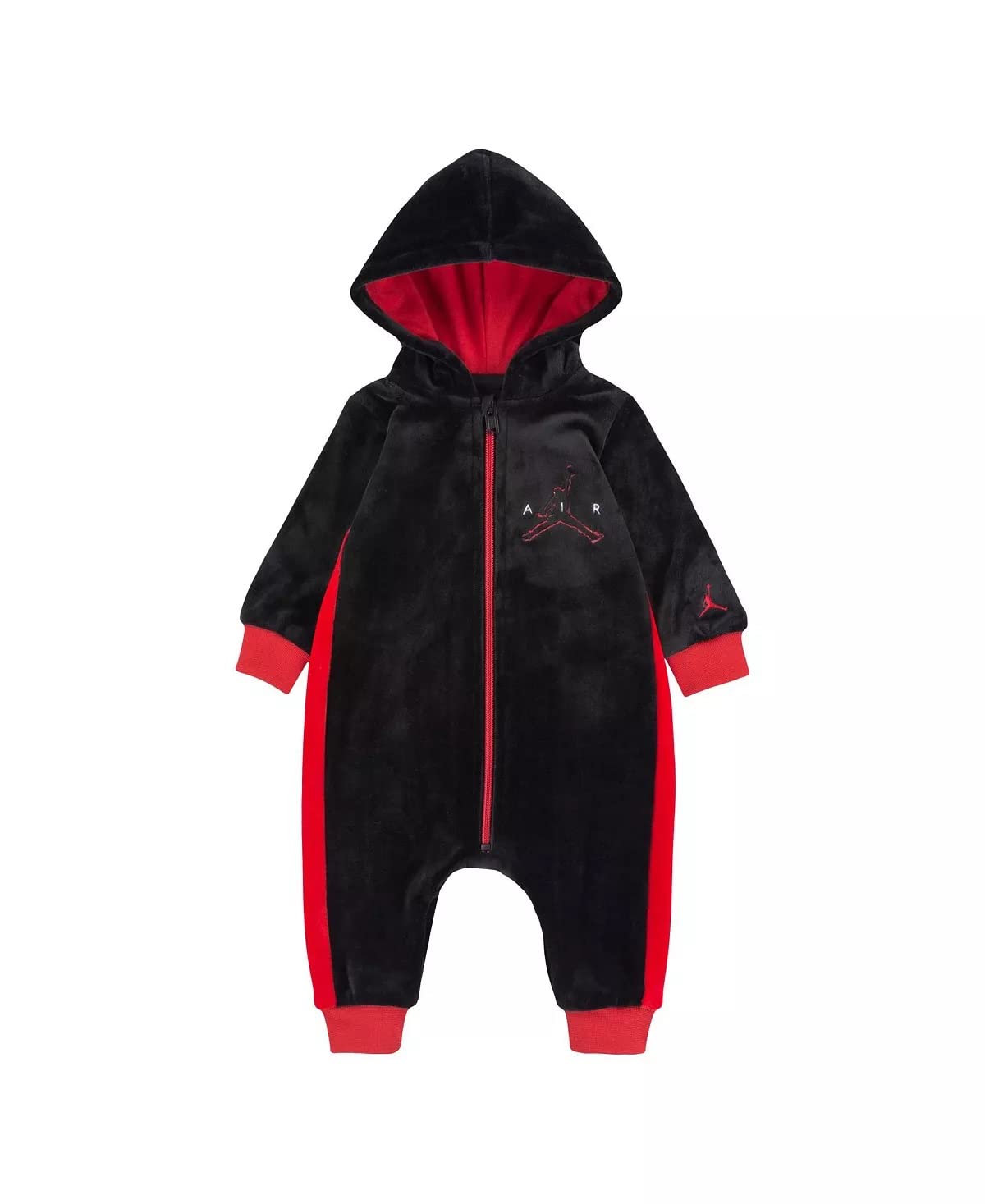 Jordan Baby Girls Full Zip Tricot Coverall - Soft Fleece Jumpsuit for Infants & Toddlers - Perfect for Playtime, Outings & Family Photos