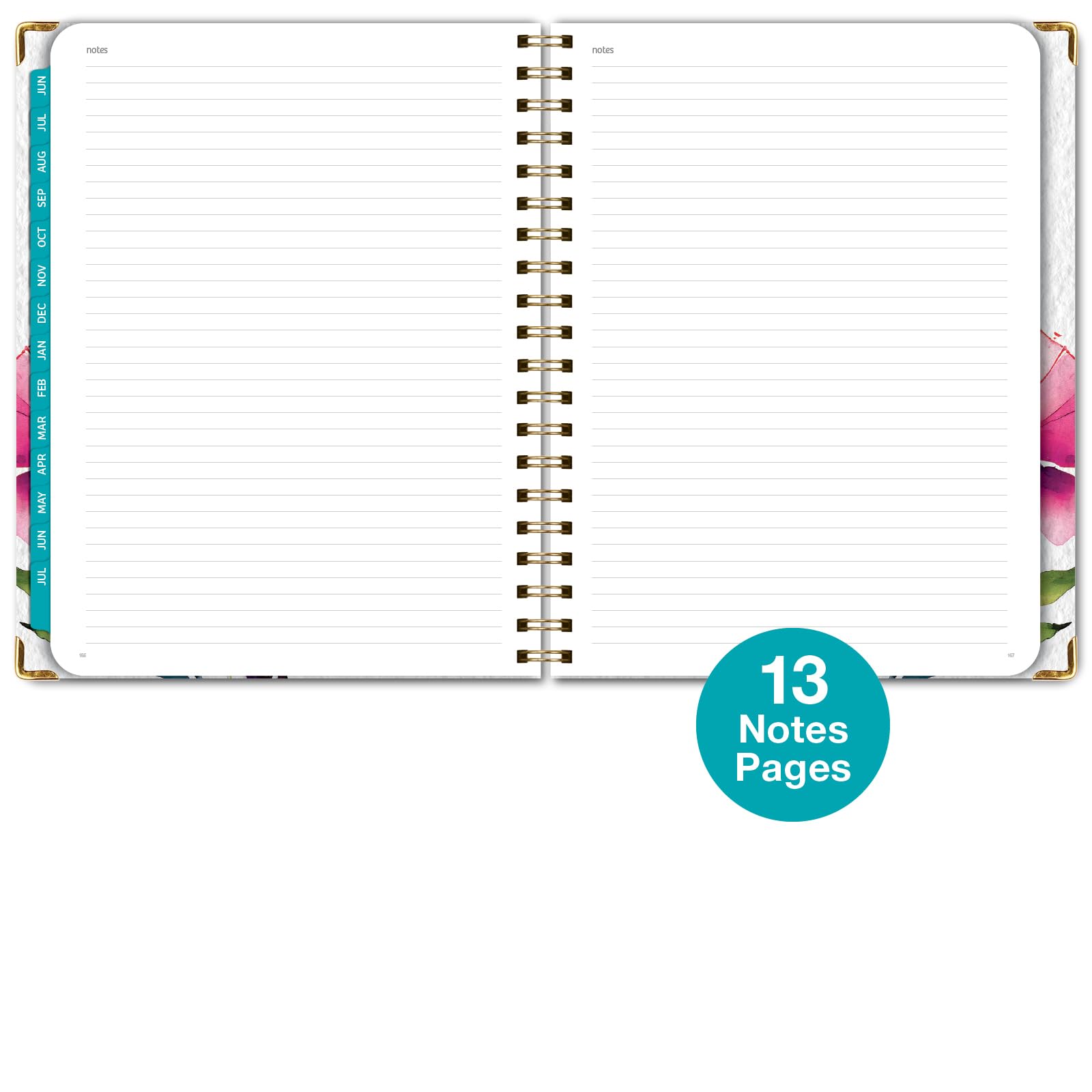 2024-2025 Academic Year Hardcover Planner (June 2024-July 2025) - 8.5