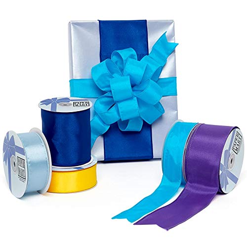 Orange Satin Wired Ribbon 1.5