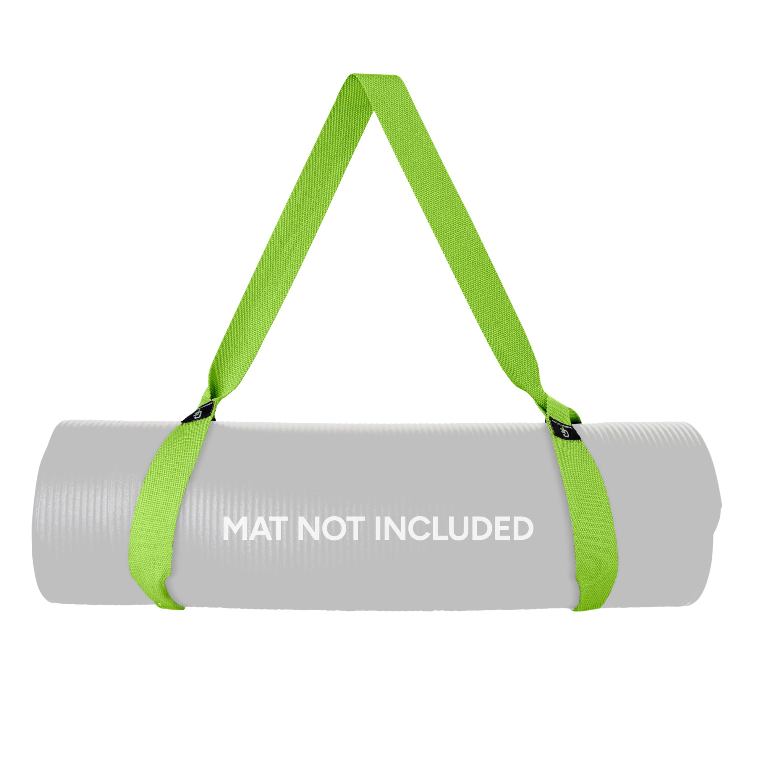 Gradient Fitness Premium Yoga Mat Strap - Non-Slip Yoga Mat Carrier & Holder for Travel, Gym, Studio - Durable Yoga Accessories for Easy Transport (Mat Not Included) - Perfect for Yoga Classes, Outdoor Sessions & Fitness Training
