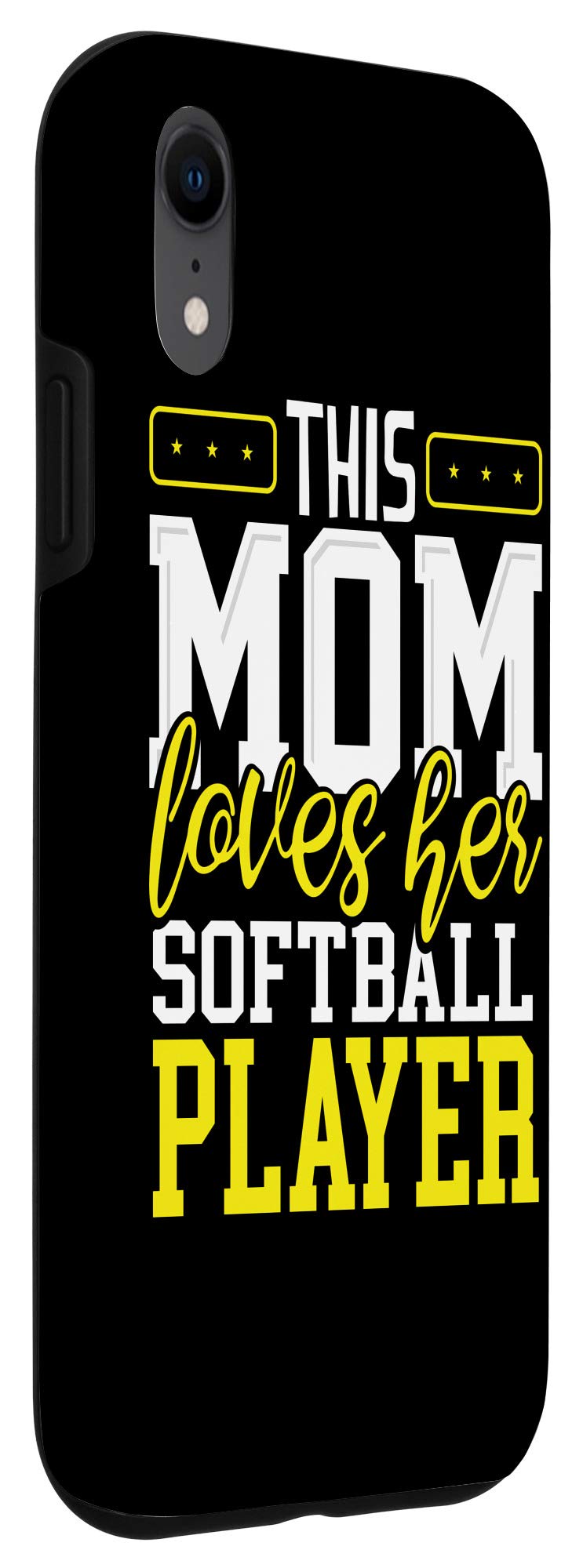 iPhone XR Softball Player Case - Durable Protective Cover for Sports Moms | Perfect for Baseball Games, Team Support & Everyday Use