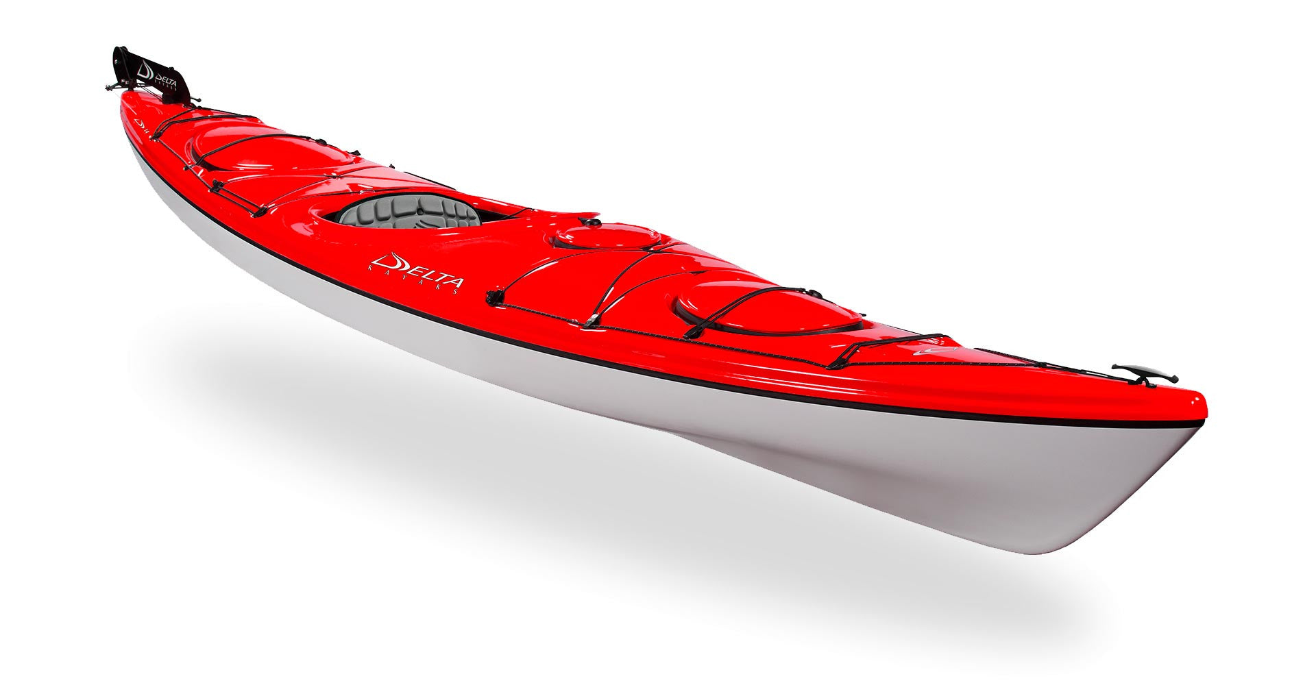 Delta 14 Kayak with Rudder System - Lightweight Fishing & Touring Kayak for Lakes & Rivers | Perfect for Anglers & Outdoor Enthusiasts