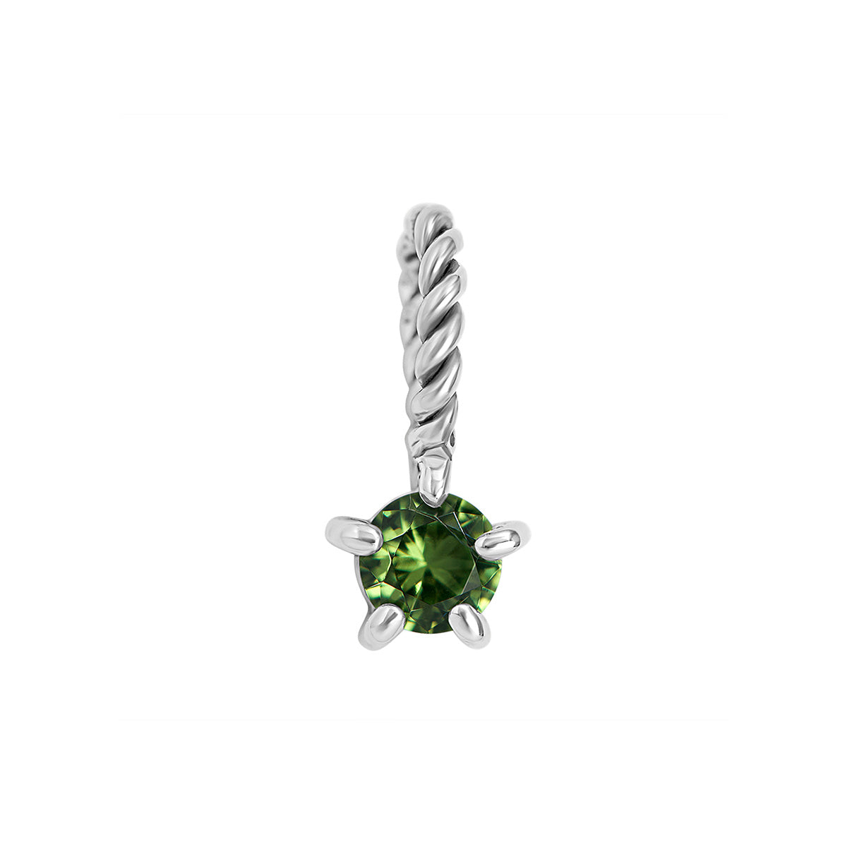 Peridot Birthstone Necklace - August Birthstone Jewelry for Women, Sterling Silver Pendant with 925 Stamp, Perfect Gift for Birthday, Anniversary & Special Occasions