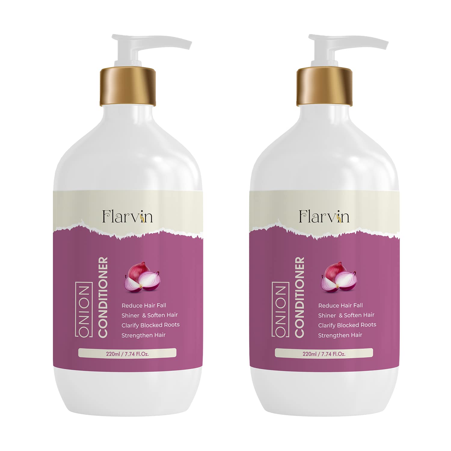 Onion Hair Growth Conditioner 220ml - Anti Hair Fall Treatment for Thicker, Stronger Hair | Promotes Scalp Health & Reduces Breakage - Perfect for Daily Use & Damaged Hair Repair