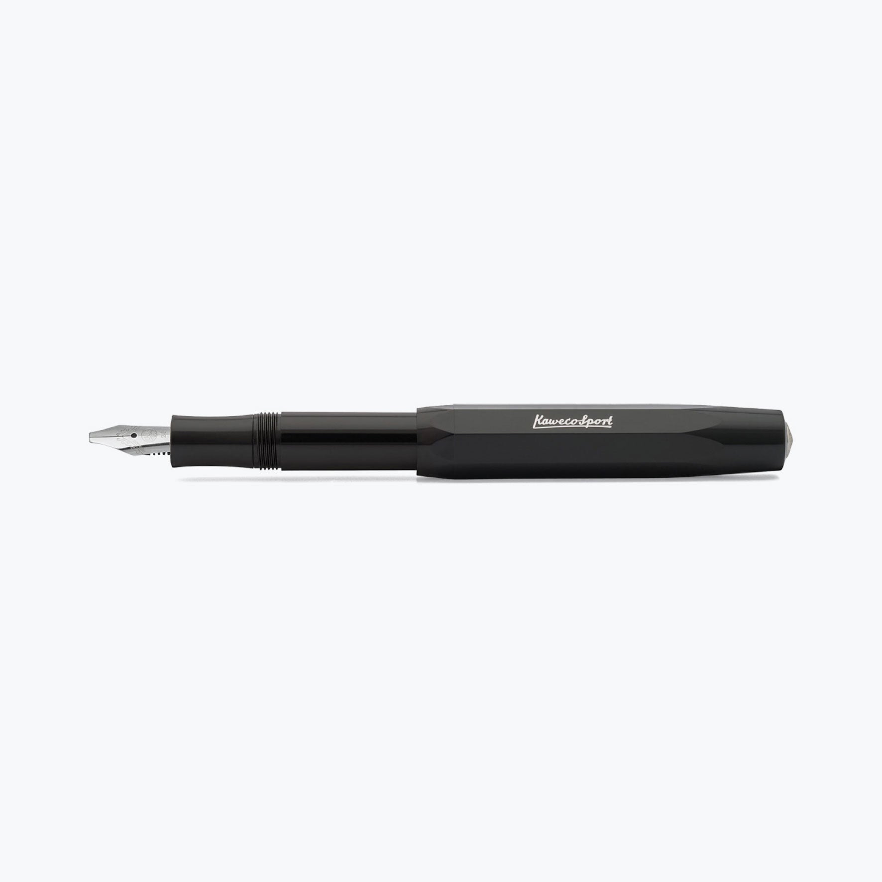 Kaweco Skyline Sport Fountain Pen - Black Calligraphy Pen for Writing, Sketching & Artistic Lettering | Perfect for Journaling, Note Taking & Gift Giving
