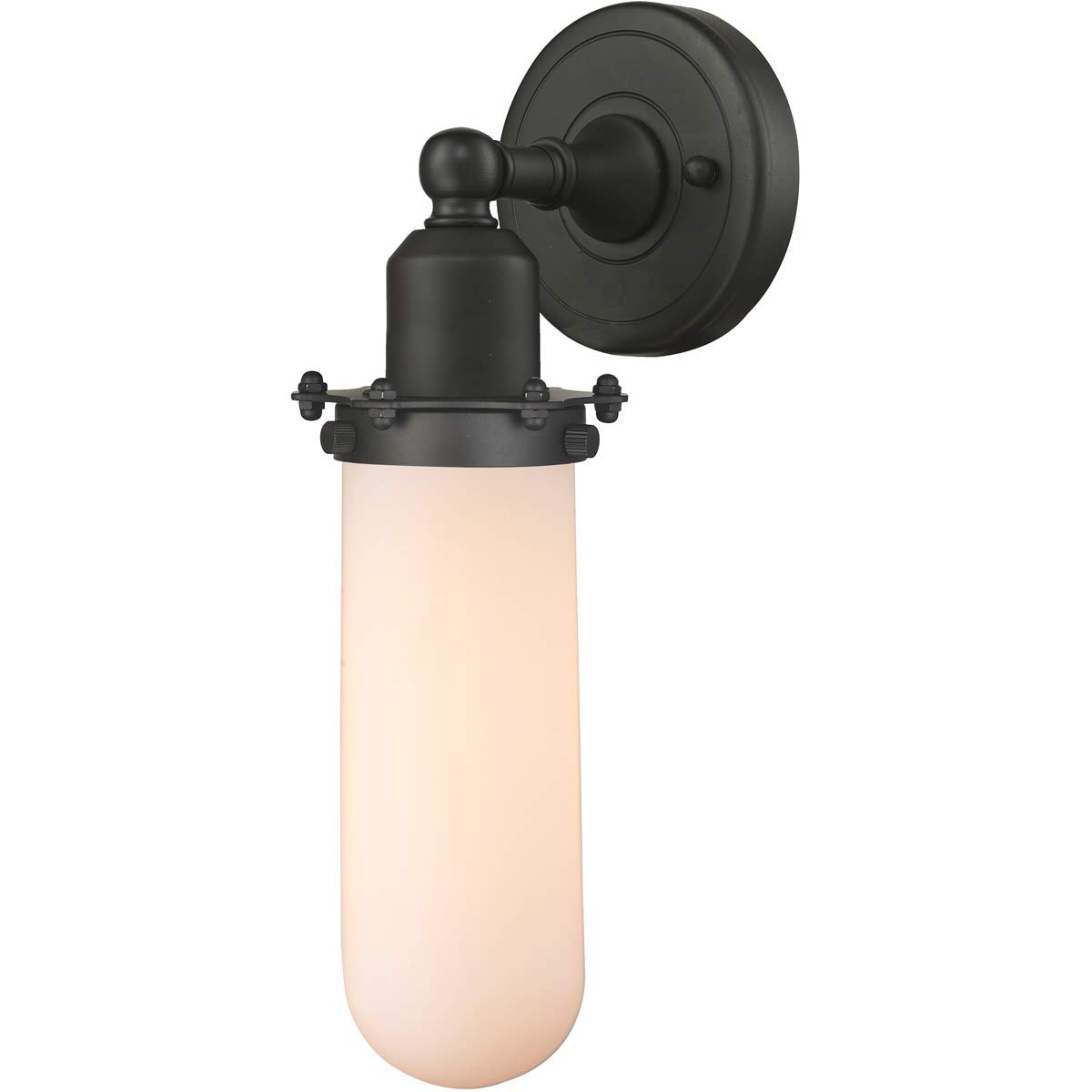 900-1W-OB-CE228-OB-W-LED Bronze & Dark Finish Transitional LED Wall Sconce - Austere Collection - Perfect for Bedroom, Hallway & Entryway Lighting