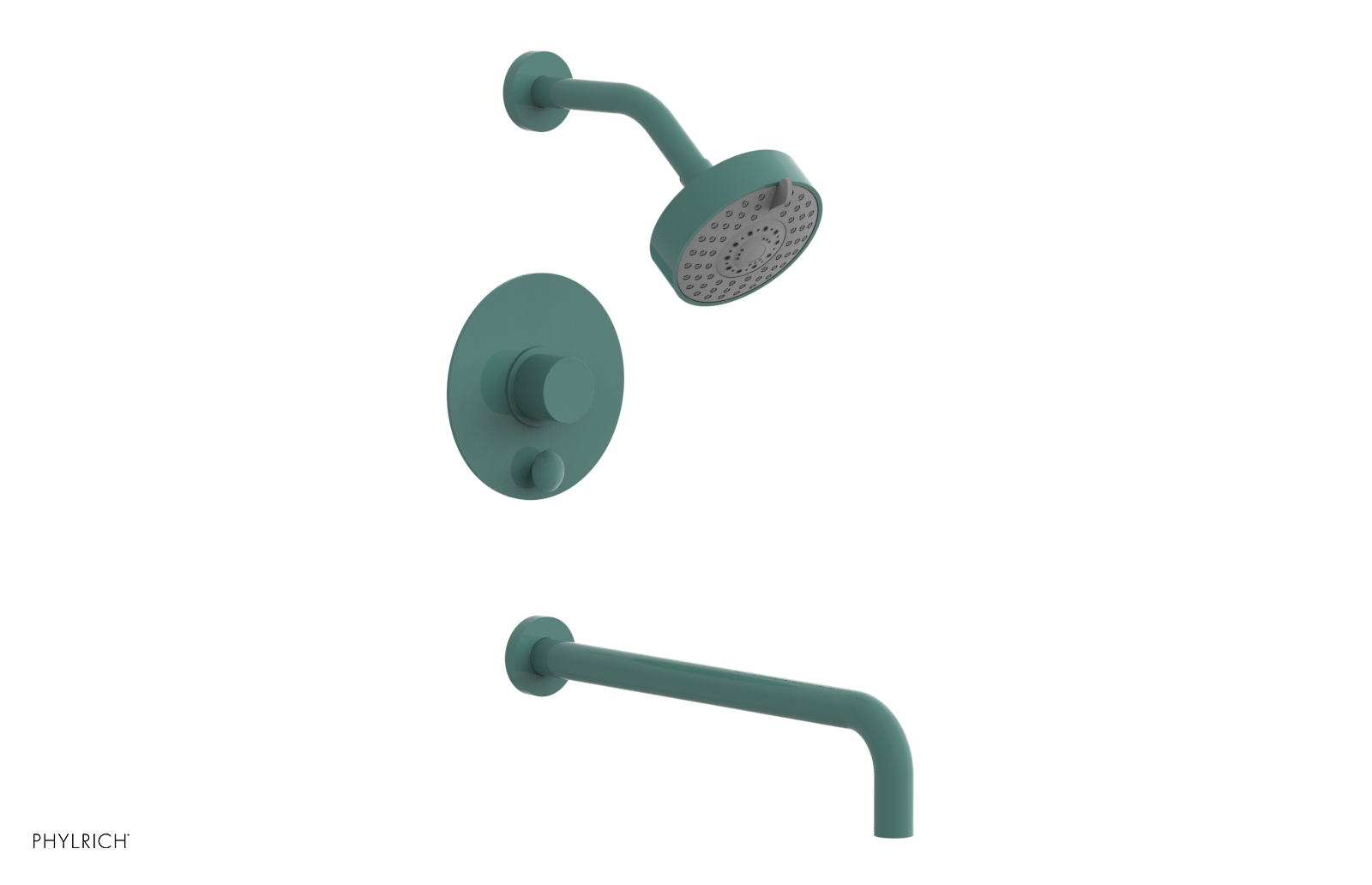BASIC II 14 Pressure Balance Tub and Shower Faucet Set - Chrome Finish - 230 27 14 - Perfect for Bathroom Renovation and Modern Home Upgrades