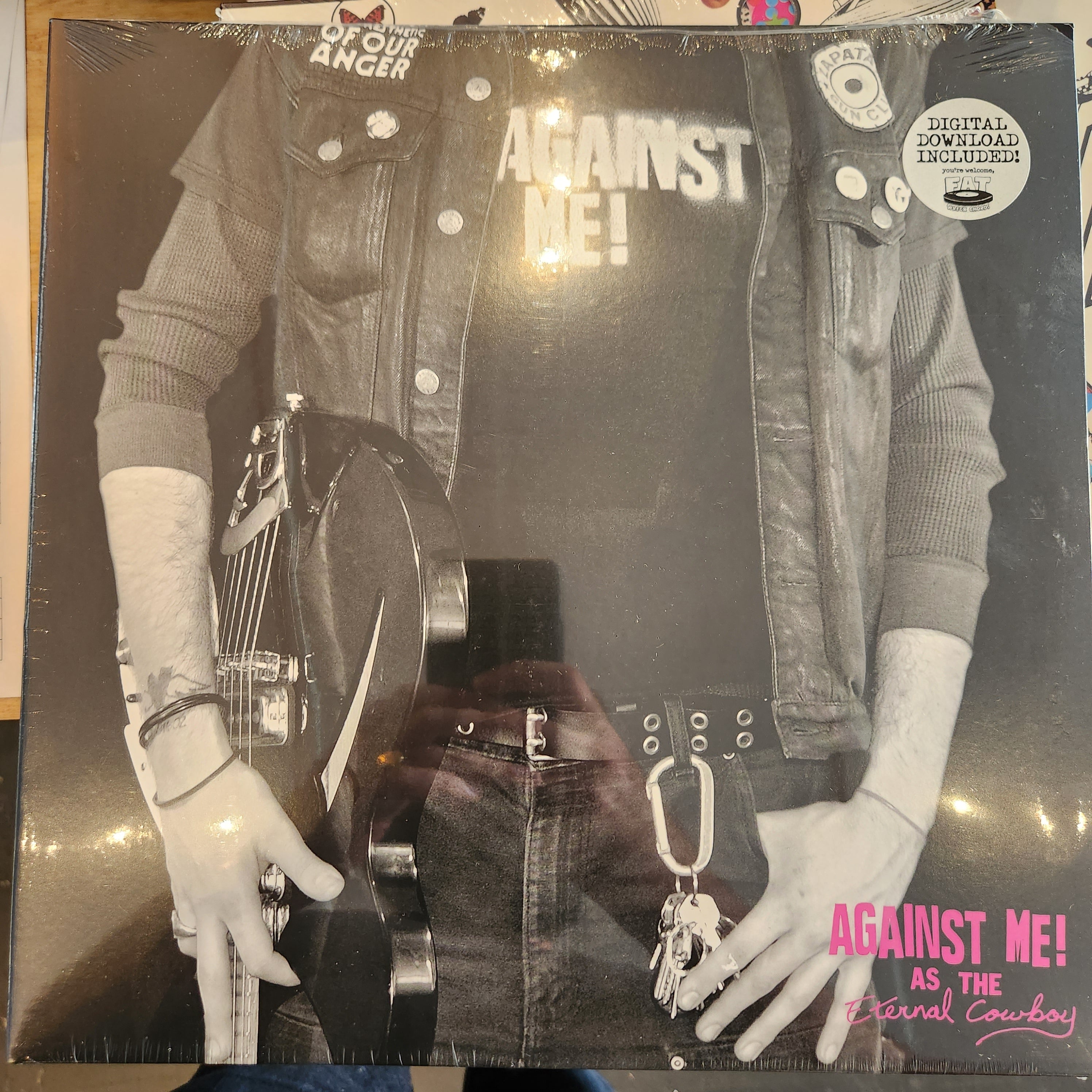 Against Me - As the Eternal Cowboy Vinyl LP Record | Punk Rock Music Album | Perfect for Collectors & Music Enthusiasts
