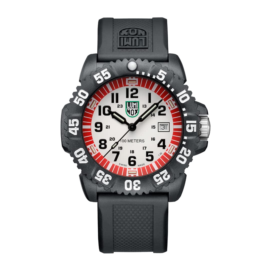 Luminox G Sea Lion Men's Military Watch with Date Function - 100m Water Resistant - Swiss Made - Durable Tactical Timepiece for Outdoor, Diving & Adventure Activities