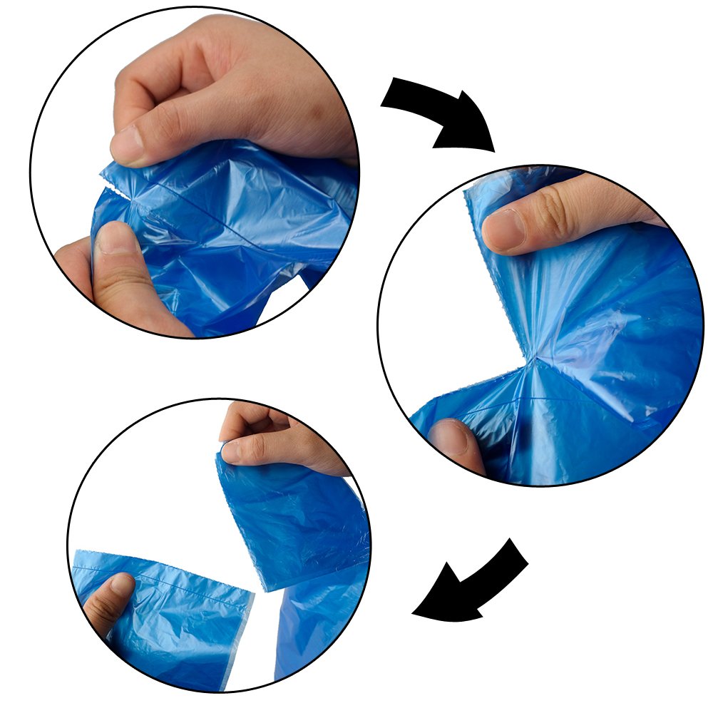 1.5 Gallon Small Trash Bags - 240 Count | Heavy Duty Waste Bags for Bathroom, Office & Kitchen | Odor Control & Leak Proof Garbage Liners