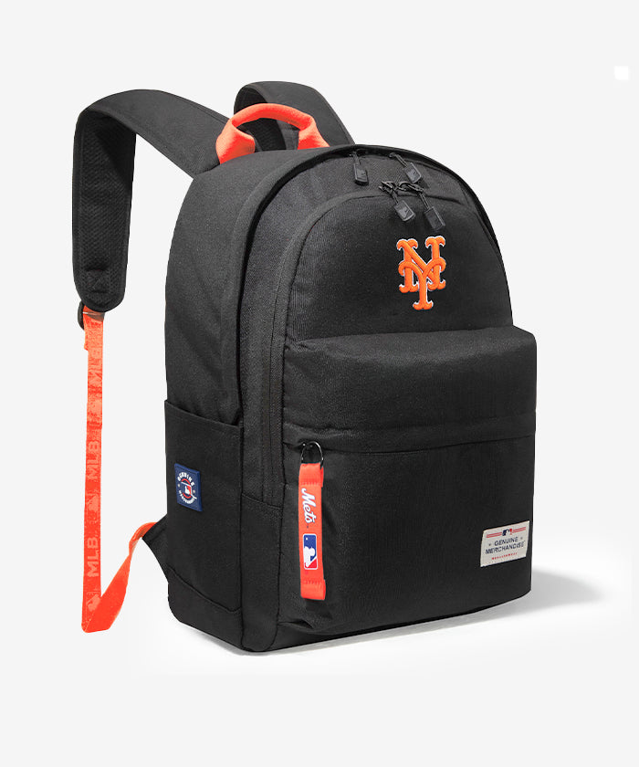 MLB New York Mets Official Laptop Backpack 15.6 Inch, Durable College School Bookbag for Men & Women - Perfect for Work, Travel & Sports Fans