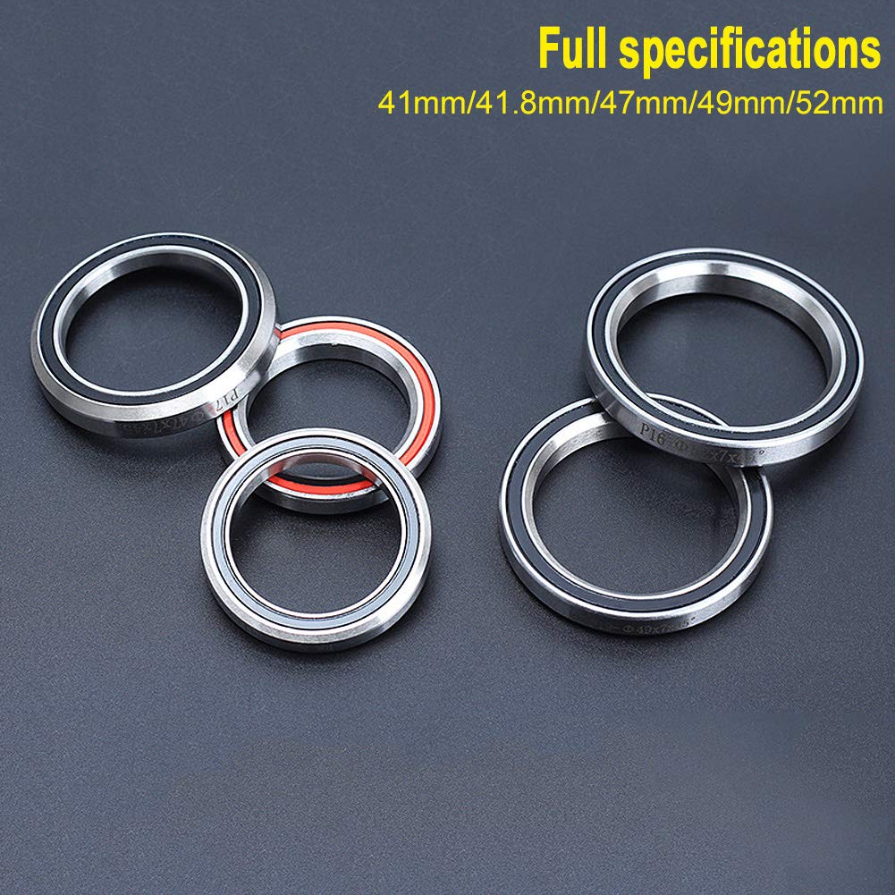 High-Quality Steel Bike Headset Bearings - Durable MTB & Road Bike Replacement Parts - Perfect for Mountain Biking, Commuting & Cycling Maintenance