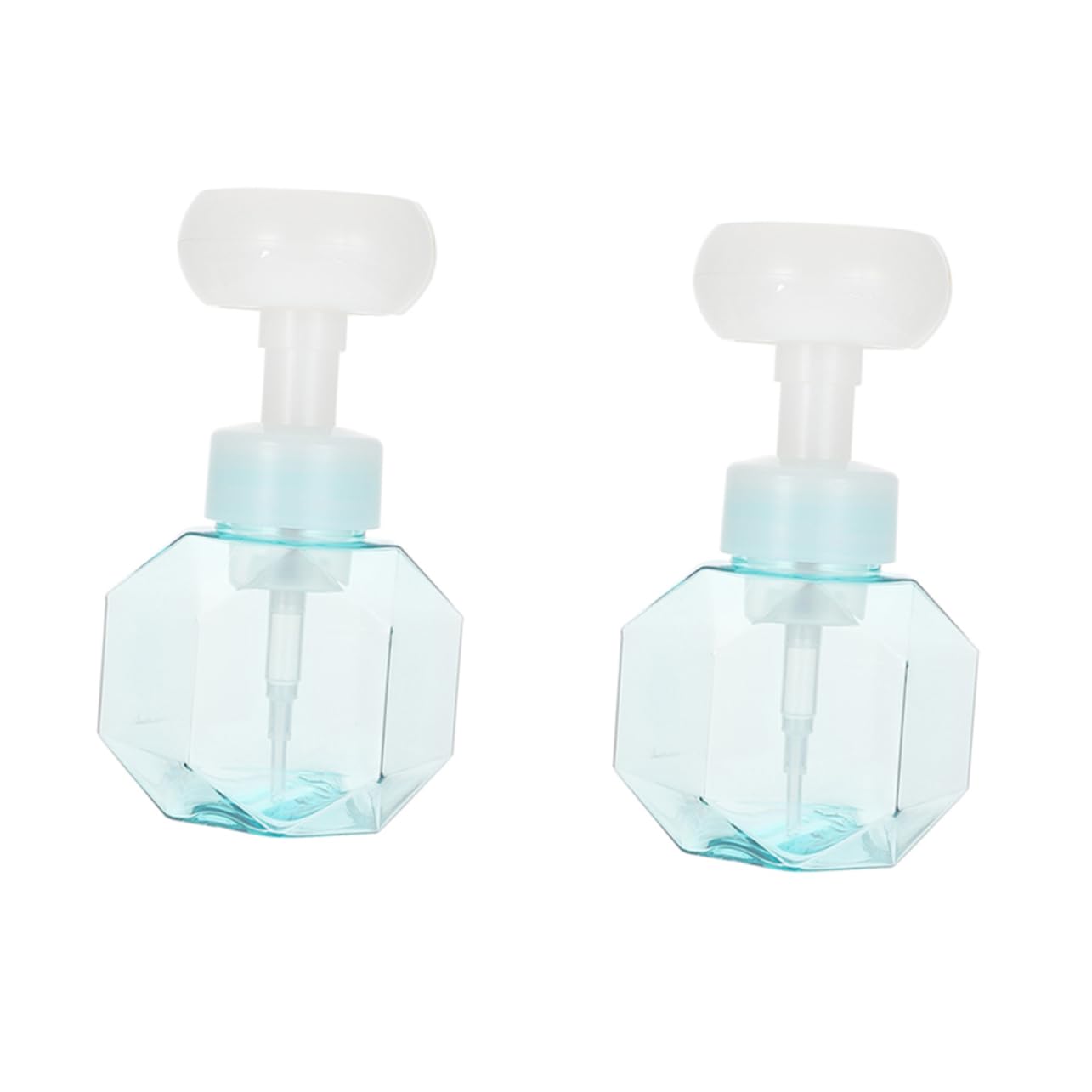Foaming Soap Dispenser Bottle - Flower Shape Plastic Bubble Maker for Face & Hand Wash | Perfect for Bathroom, Kitchen, and Kids' Bath Time