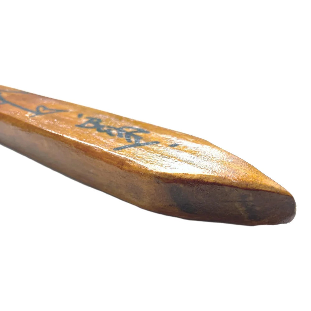Kristy Swanson Autographed Buffy the Vampire Slayer Wooden Stake with JSA COA - Signed Collectible for Horror Fans & TV Memorabilia Display