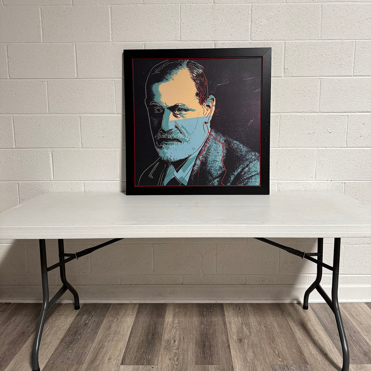Authentic Sigmund Freud Reproduction Giclee Painting on Canvas - Premium Wall Art Decor for Psychology Offices, Study Rooms & Home Libraries