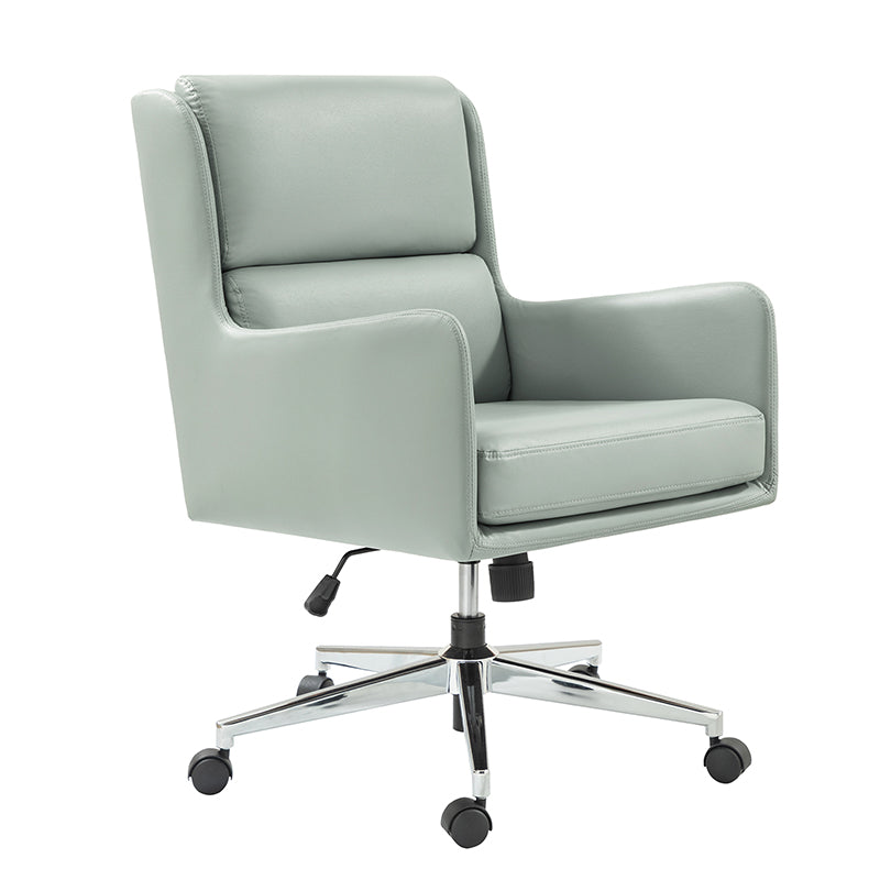 Eamonn Ergonomic Adjustable Swivel Office Chair with Metal Base - Perfect for Home Office, Gaming & Workspace Comfort