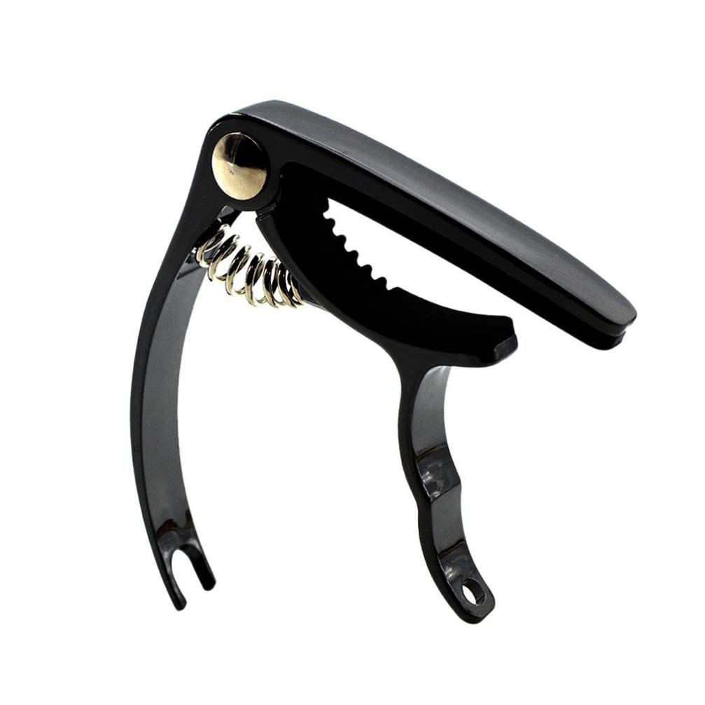 Healifty 2-Pack Quick Change Guitar Capo with Picks - Clip On Tuner for Acoustic, Electric Guitar, Ukulele & Banjo - Perfect for Live Performances & Practice Sessions