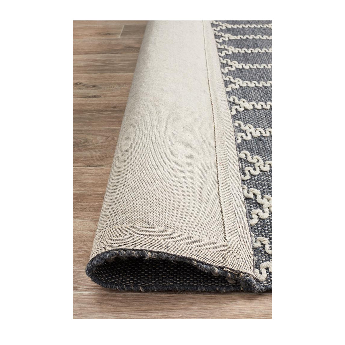 Premium Hudson 805 Soft Area Rug - Blue Modern Plush Carpet for Living Room, Bedroom & Nursery - Non-Slip Comfortable Floor Mat for Home Decor