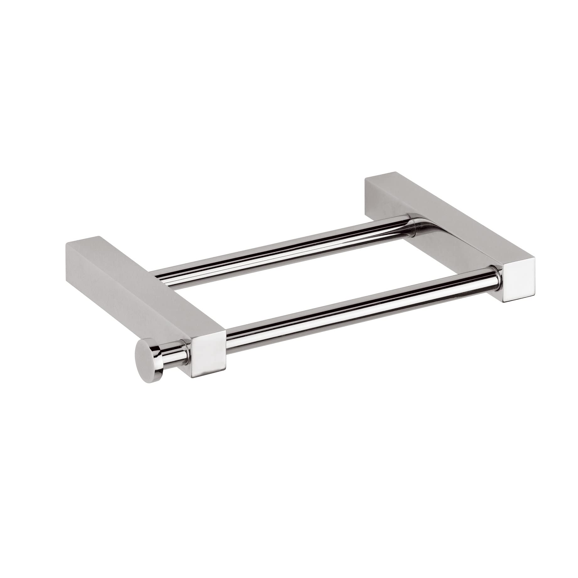 Iceberg 1040 Double Post Spring Loaded Tissue Holder - Polished Chrome Bathroom Tissue Dispenser for Home & Office - The Iceberg Collection - Perfect for Bathroom, Kitchen, or Desk Organization