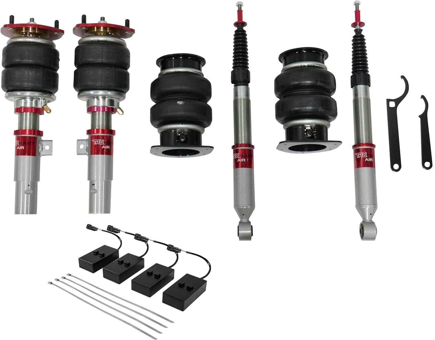 Truhart Air Suspension Kit for 2018+ Honda Accord & 2017+ Civic Si - TH-H1016-M AirPlus Air Struts | Perfect for Performance Tuning & Custom Lowrider Builds