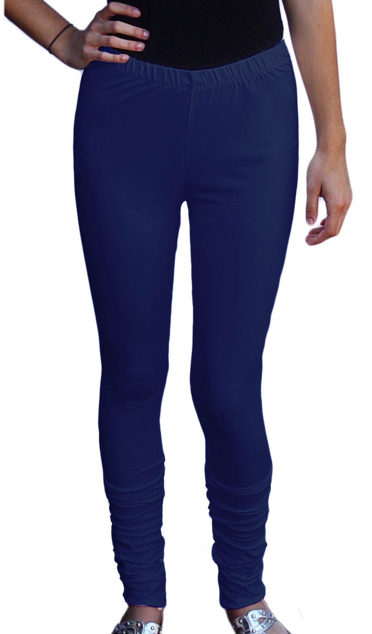 Best Ayurvastram Pure Cotton Jersey Extra Long Tall Leggings for Women - Soft Stretchy Comfortable Yoga Pants for Workout, Lounge & Everyday Wear